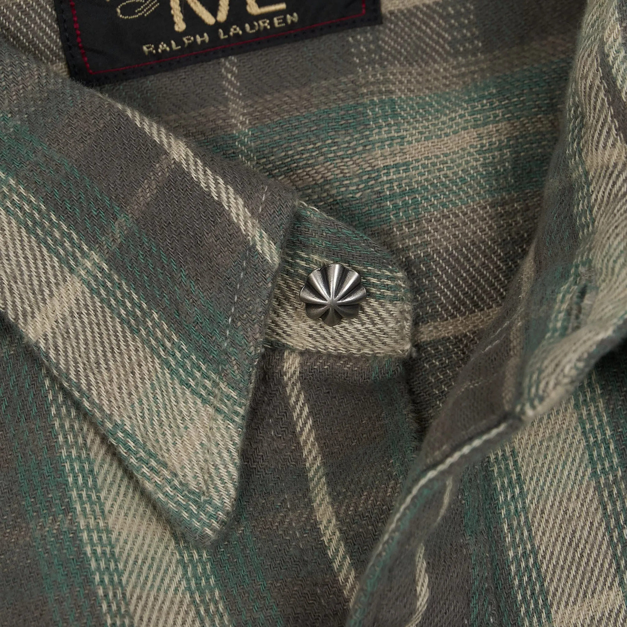 Double RL Plaid Western Shirt sold by DeeCee style product image thumbnail 5