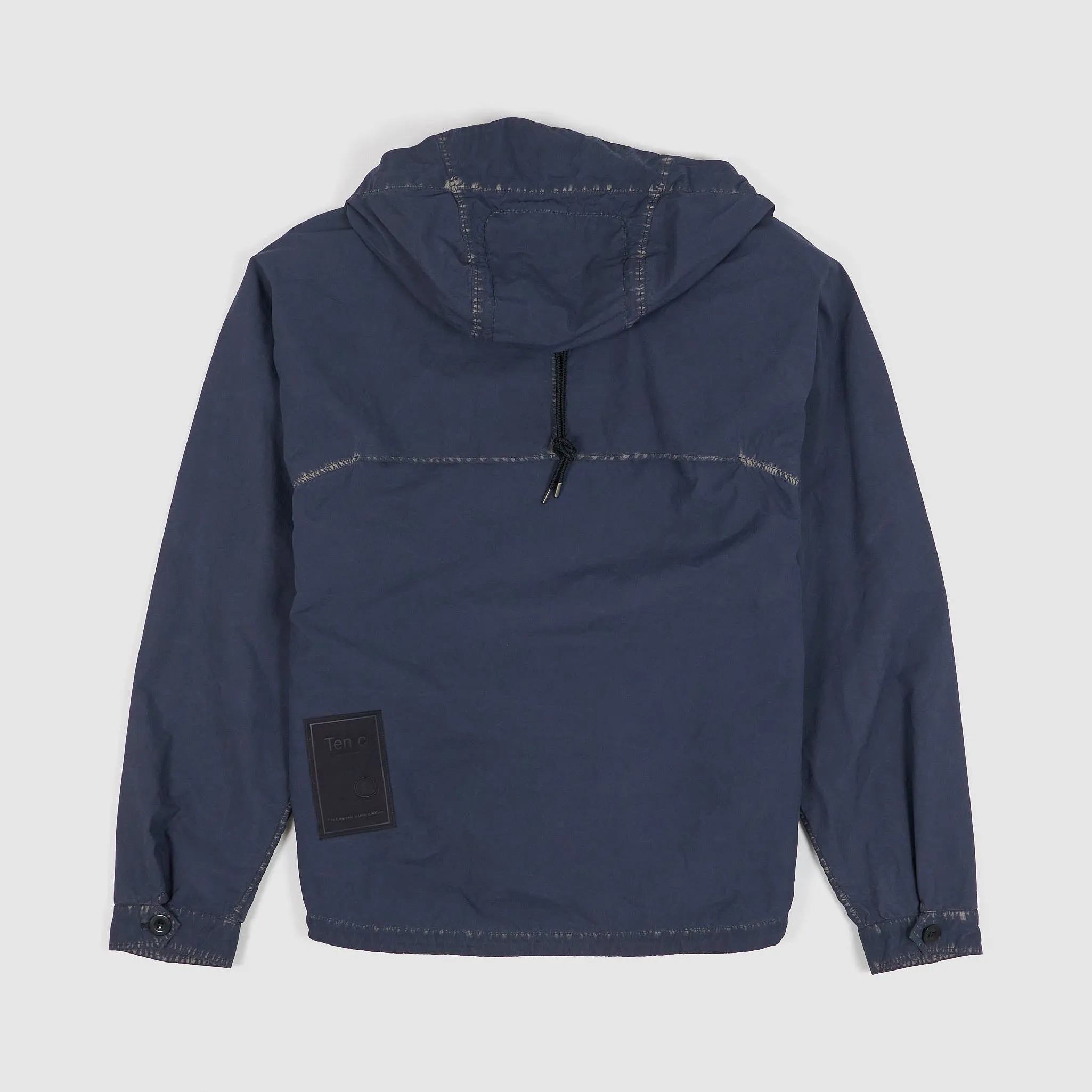 Ten C Faded Wind Breaker Hooded Jacket sold by DeeCee style product image thumbnail 3