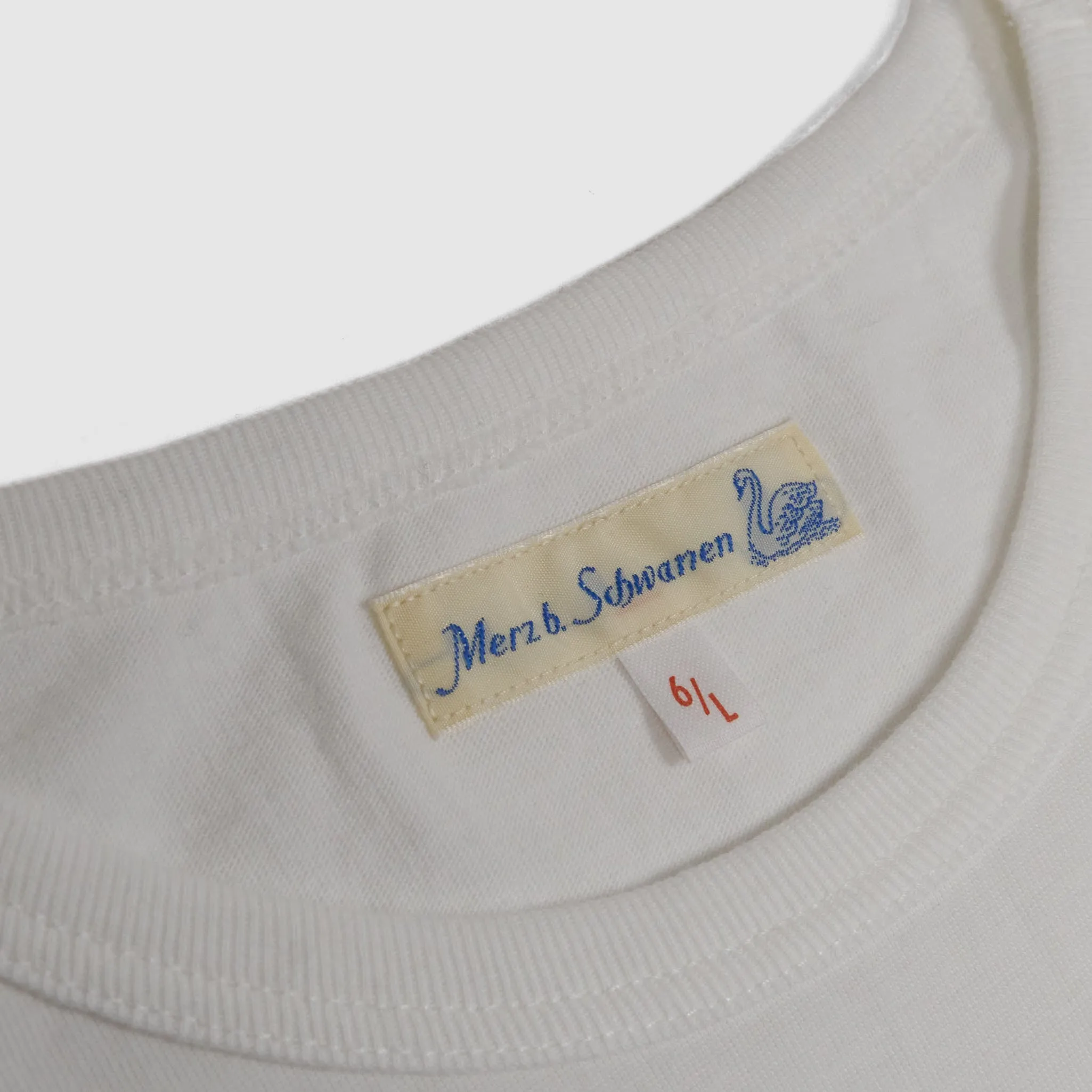 Merz b.Schwanen Soft Organic Cotton Sleeves T-Shirt sold by DeeCee style product image thumbnail 3