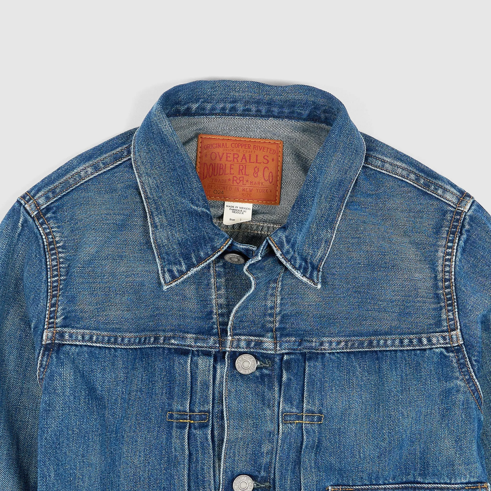 Double RL Ladies Type-1 Trucker Jacket sold by DeeCee style product image thumbnail 4