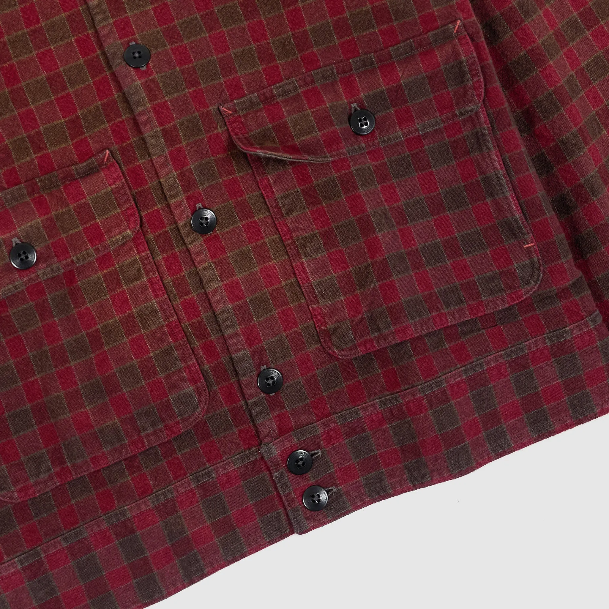 Double RL Plaid Woven Overshirt Jacket sold by DeeCee style product image thumbnail 4