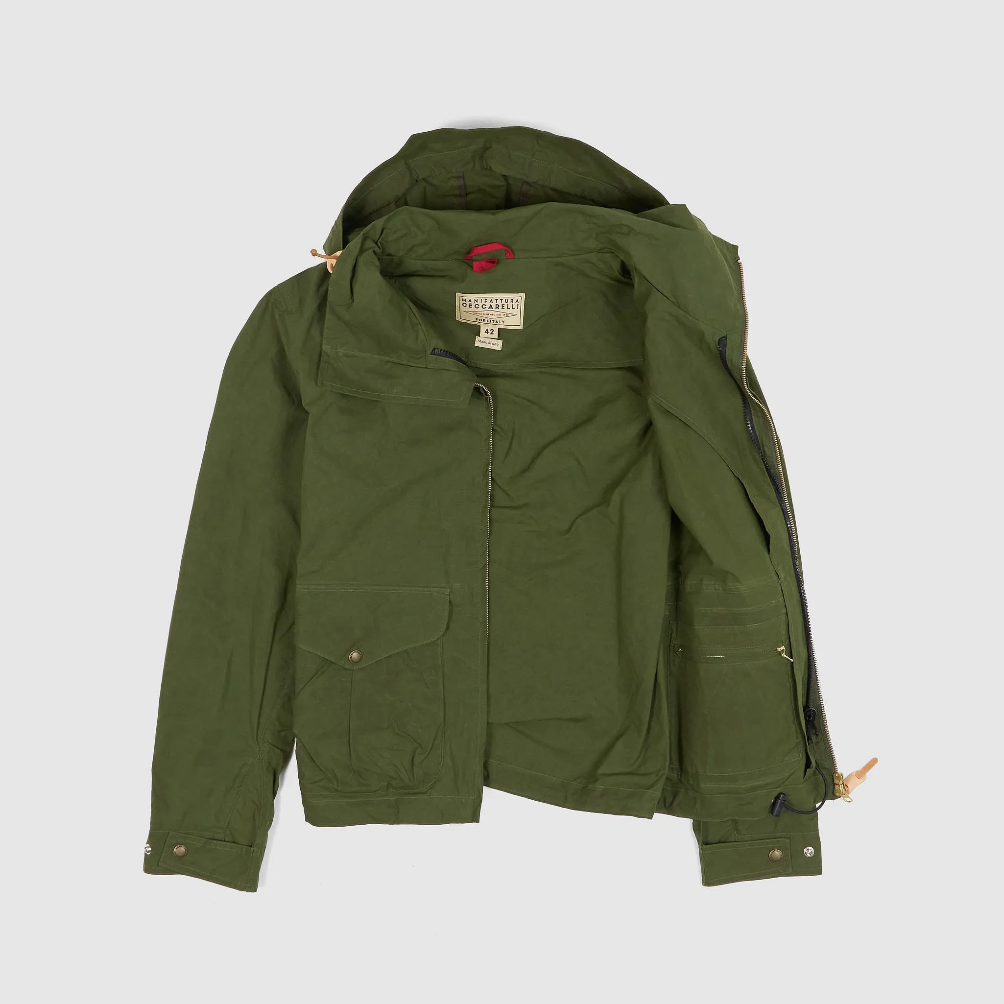 Manifattura Ceccarelli All Season Anorak Detachable Hood sold by DeeCee style product image thumbnail 2