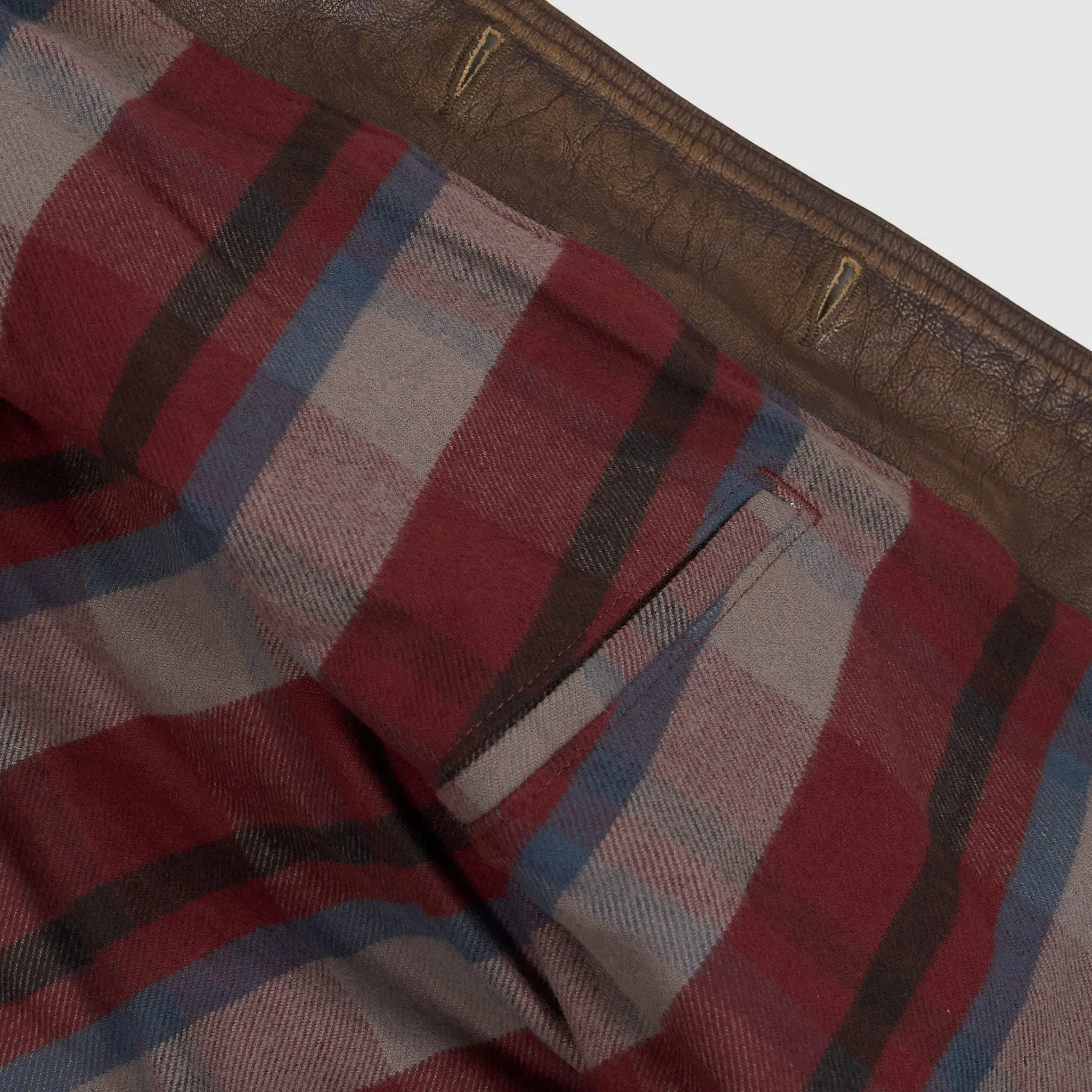 Double RL Leather Car Coat sold by DeeCee style product image thumbnail 3