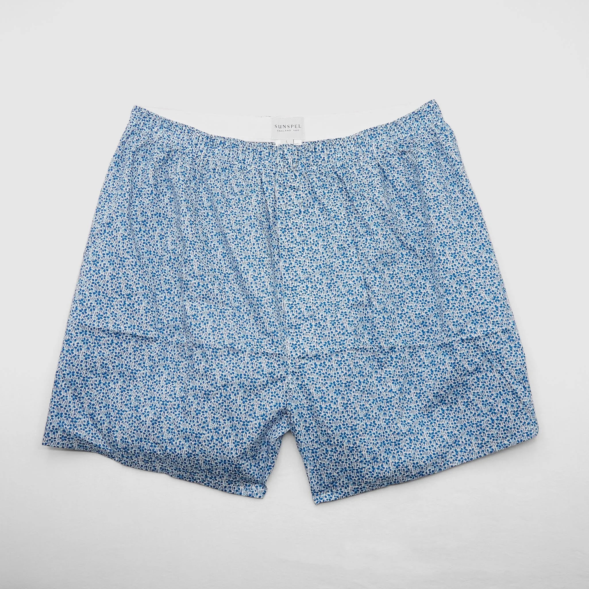 Sunspel Classic Meadow Print Boxershorts sold by DeeCee style