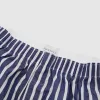Sunspel Classic Blue White Stripe Boxers sold by DeeCee style