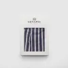 Sunspel Classic Blue White Stripe Boxers sold by DeeCee style
