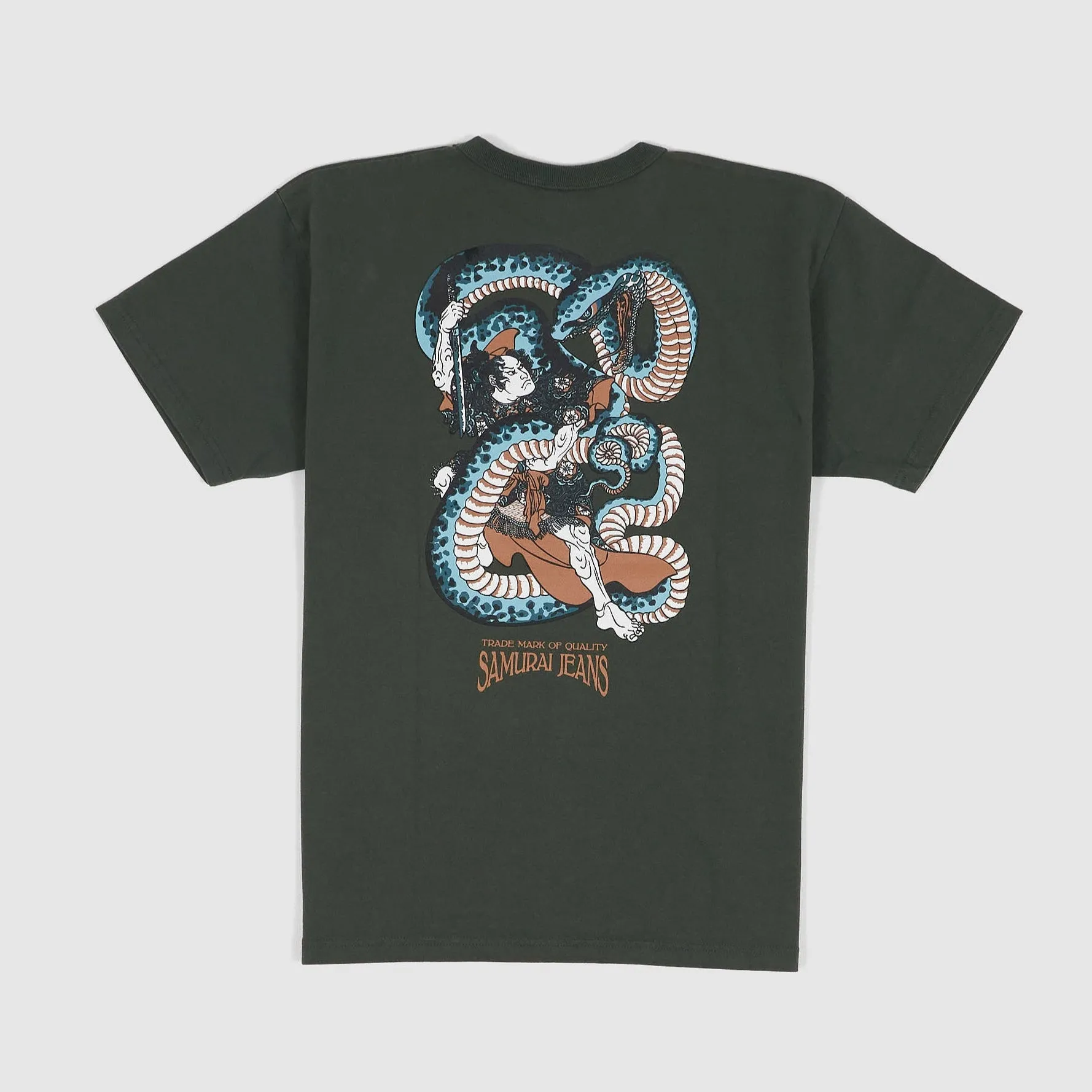 Samurai Jeans Heavy Weight Printed Pocket Crew Neck T-Shirt sold by DeeCee style product image thumbnail 2