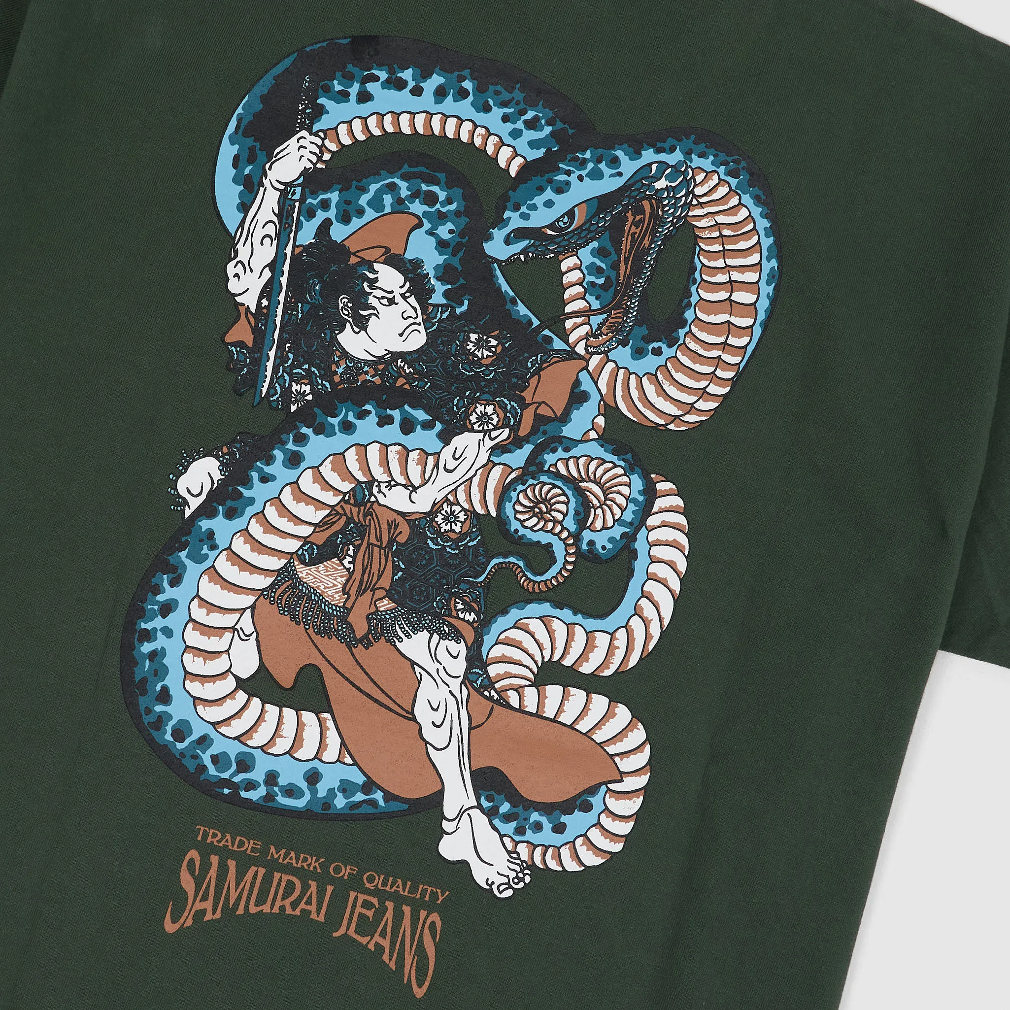 Samurai Jeans Heavy Weight Printed Pocket Crew Neck T-Shirt sold by DeeCee style product image thumbnail 4