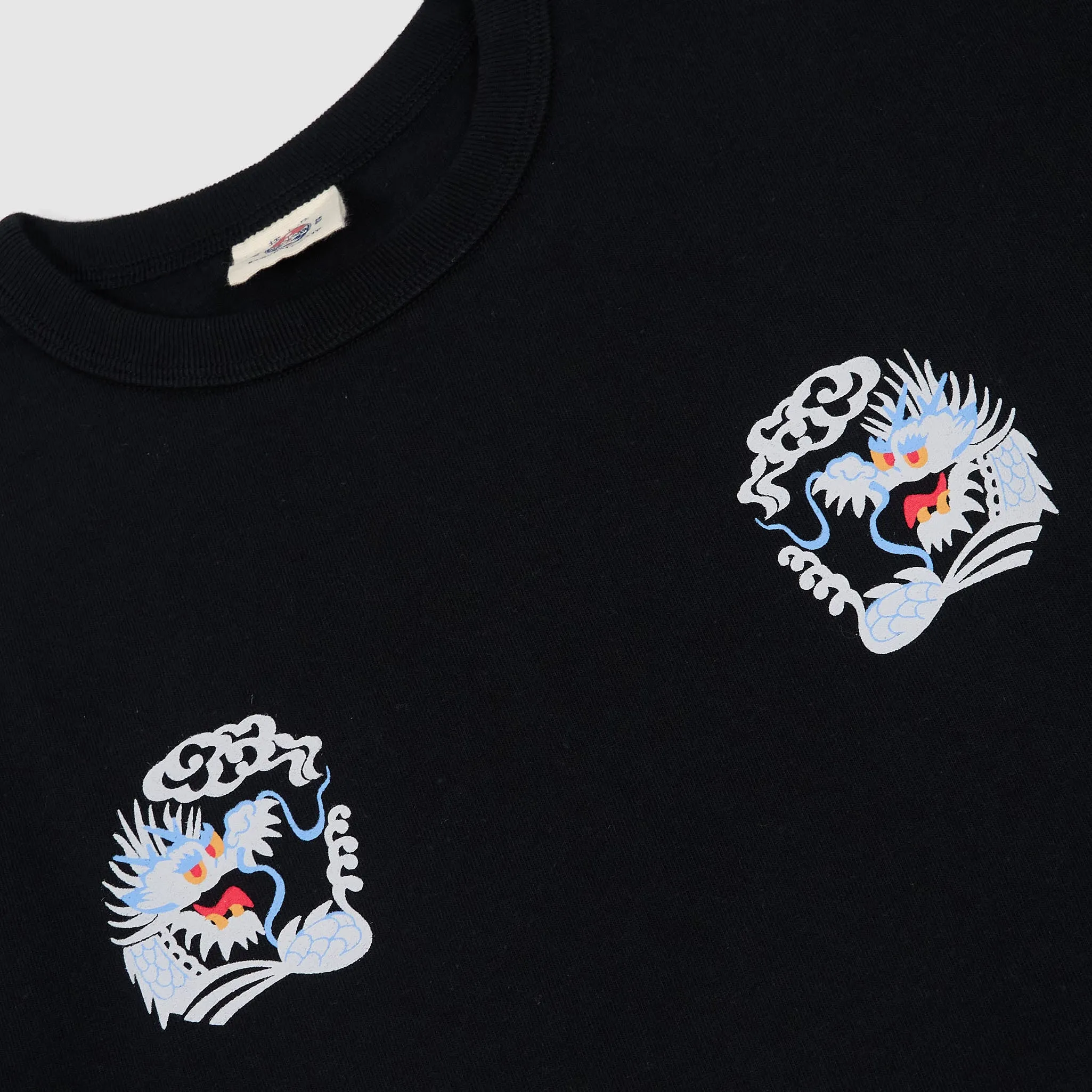 Samurai Jeans Heavy Weight Dragon Crew Neck T-Shirt sold by DeeCee style product image thumbnail 3