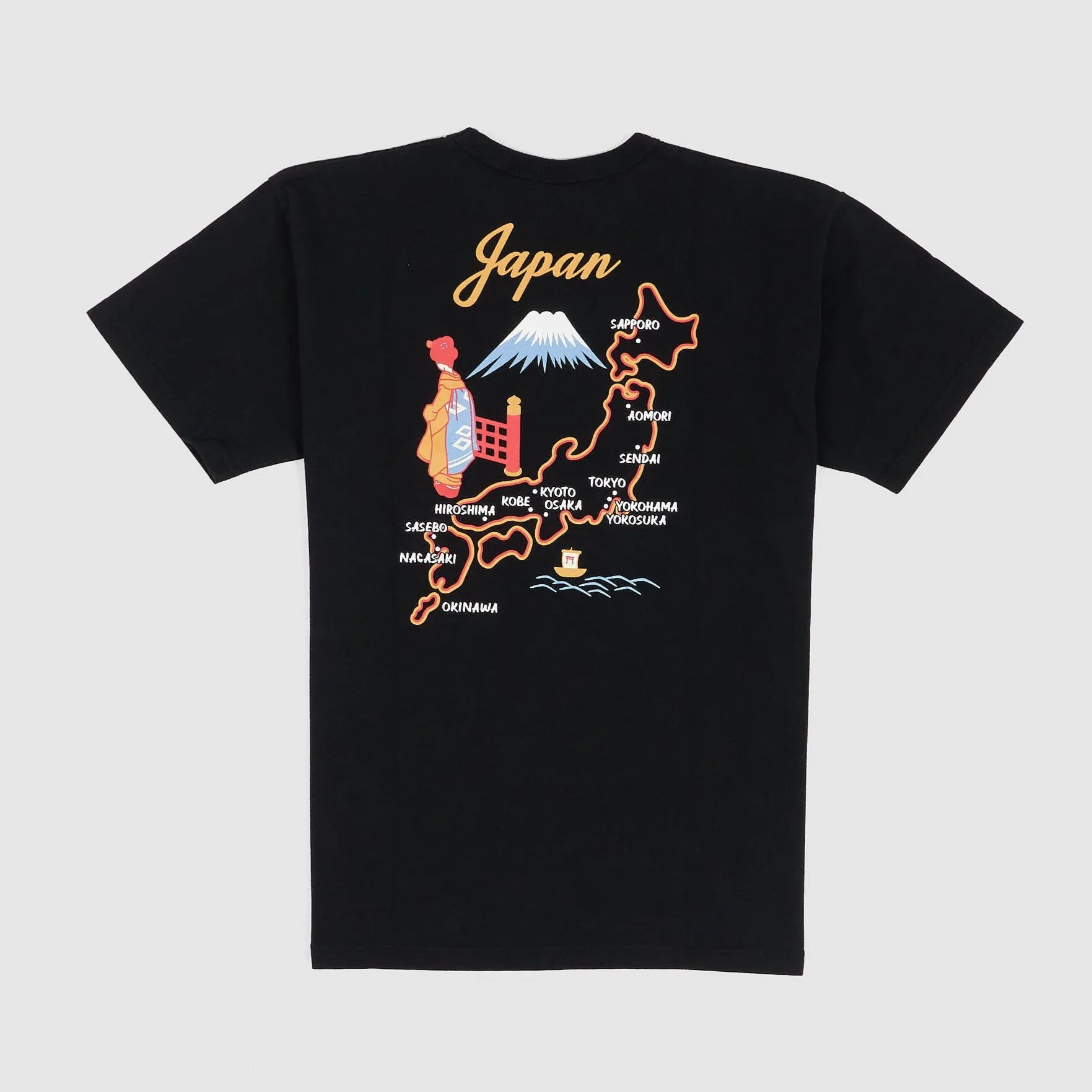 Samurai Jeans Heavy Weight Dragon Crew Neck T-Shirt sold by DeeCee style product image thumbnail 2