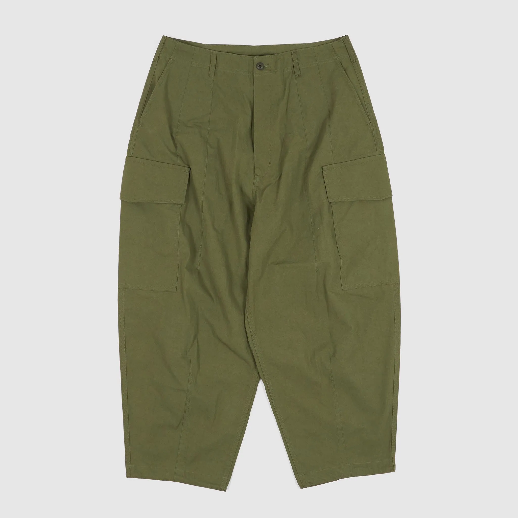 Comme Des Garçons Homme Wide Fitted Cargo Trousers sold by DeeCee style