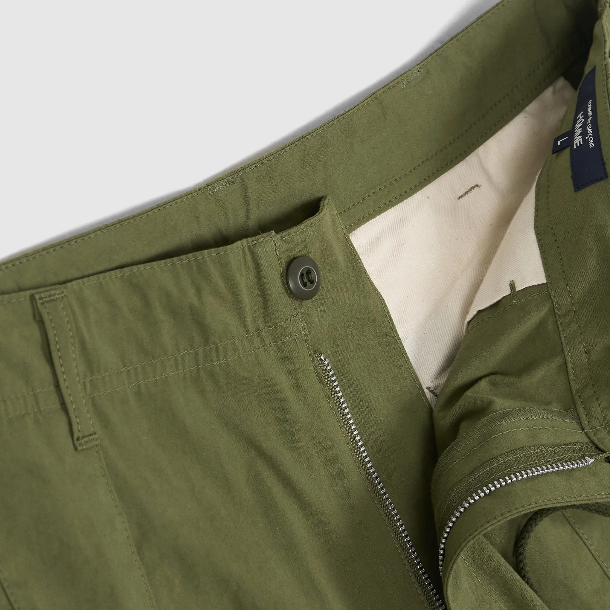 Comme Des Garçons Homme Wide Fitted Cargo Trousers sold by DeeCee style product image thumbnail 5