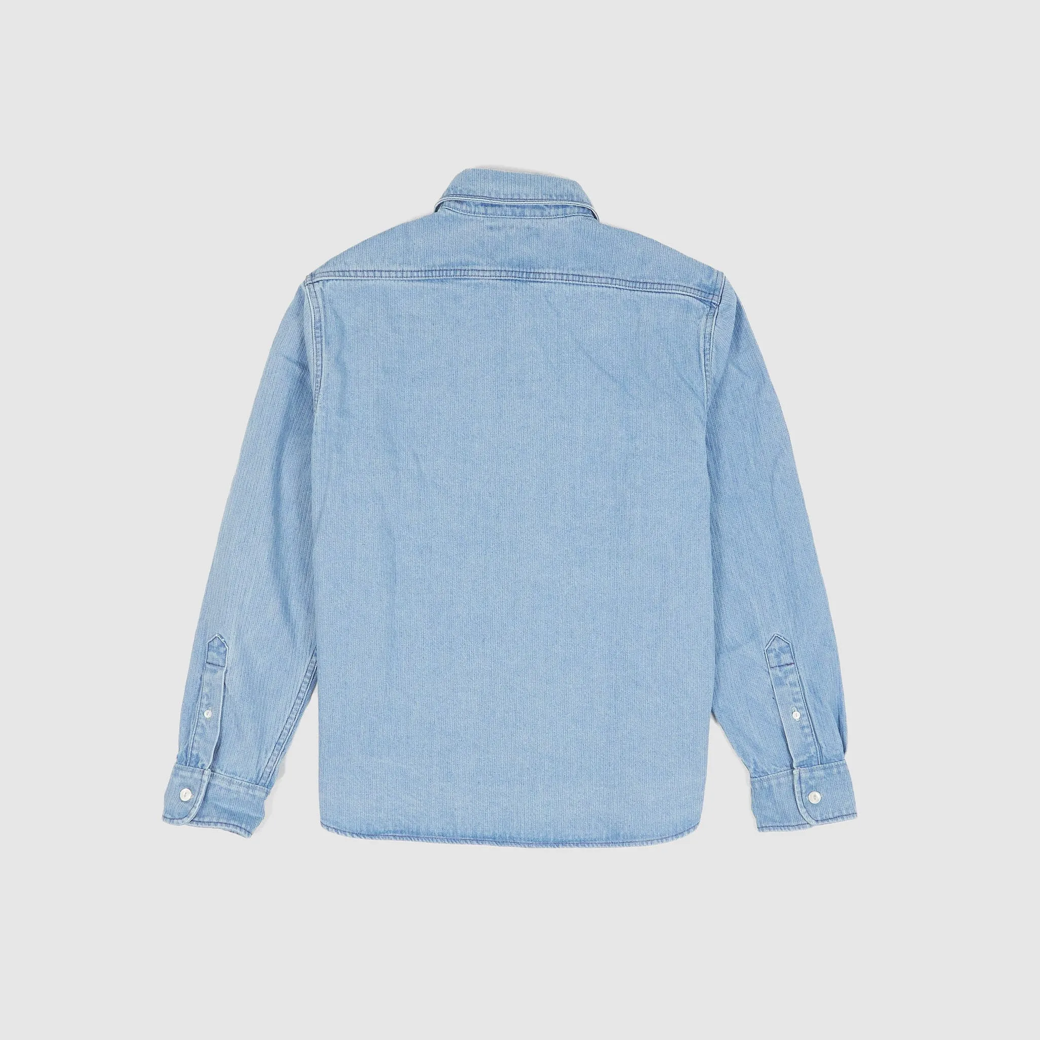 Freenote Cloth Herringbone Bedford Denim Shirt sold by DeeCee style product image thumbnail 2
