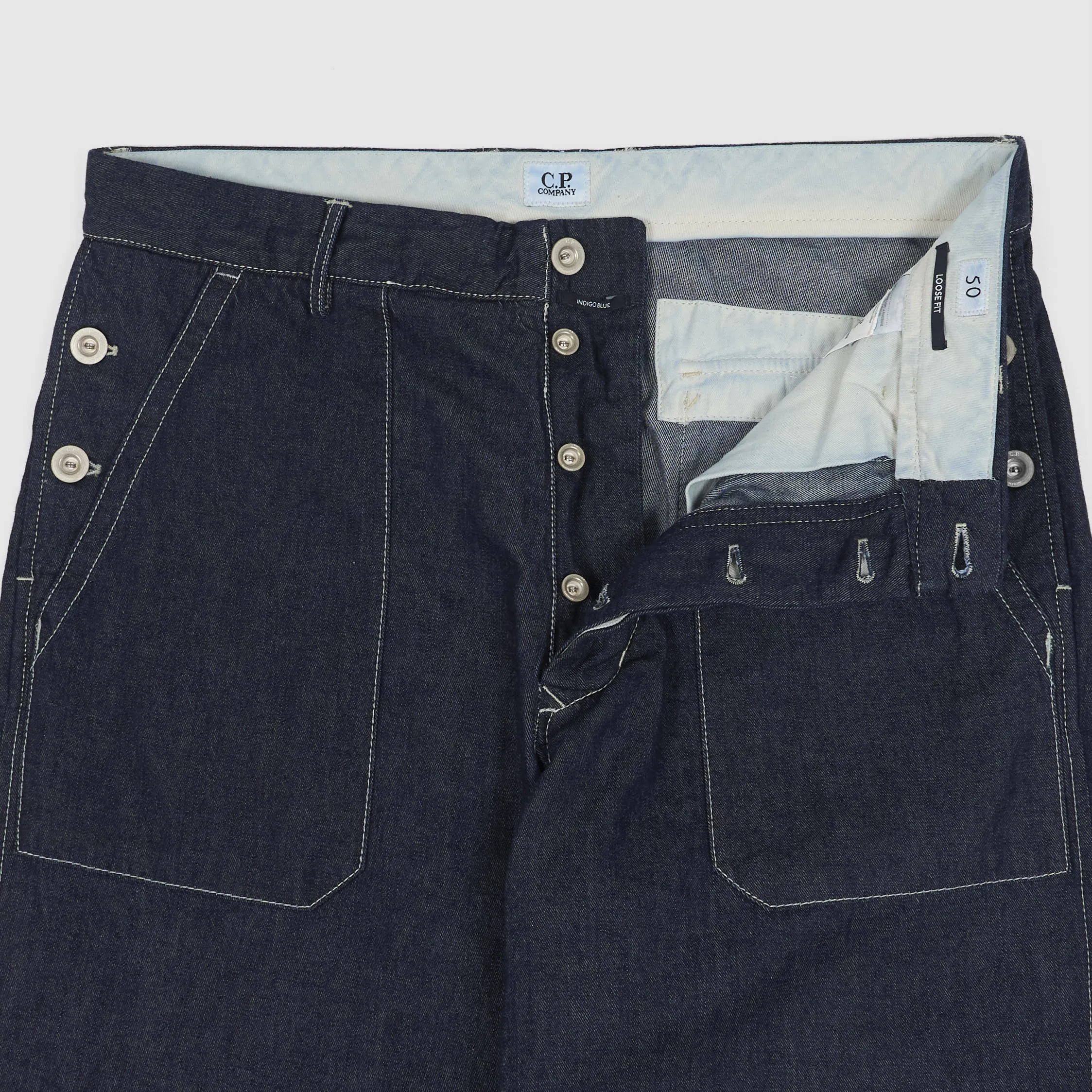 C.P. Company Chambray Fatigue Pants sold by DeeCee style product image thumbnail 3