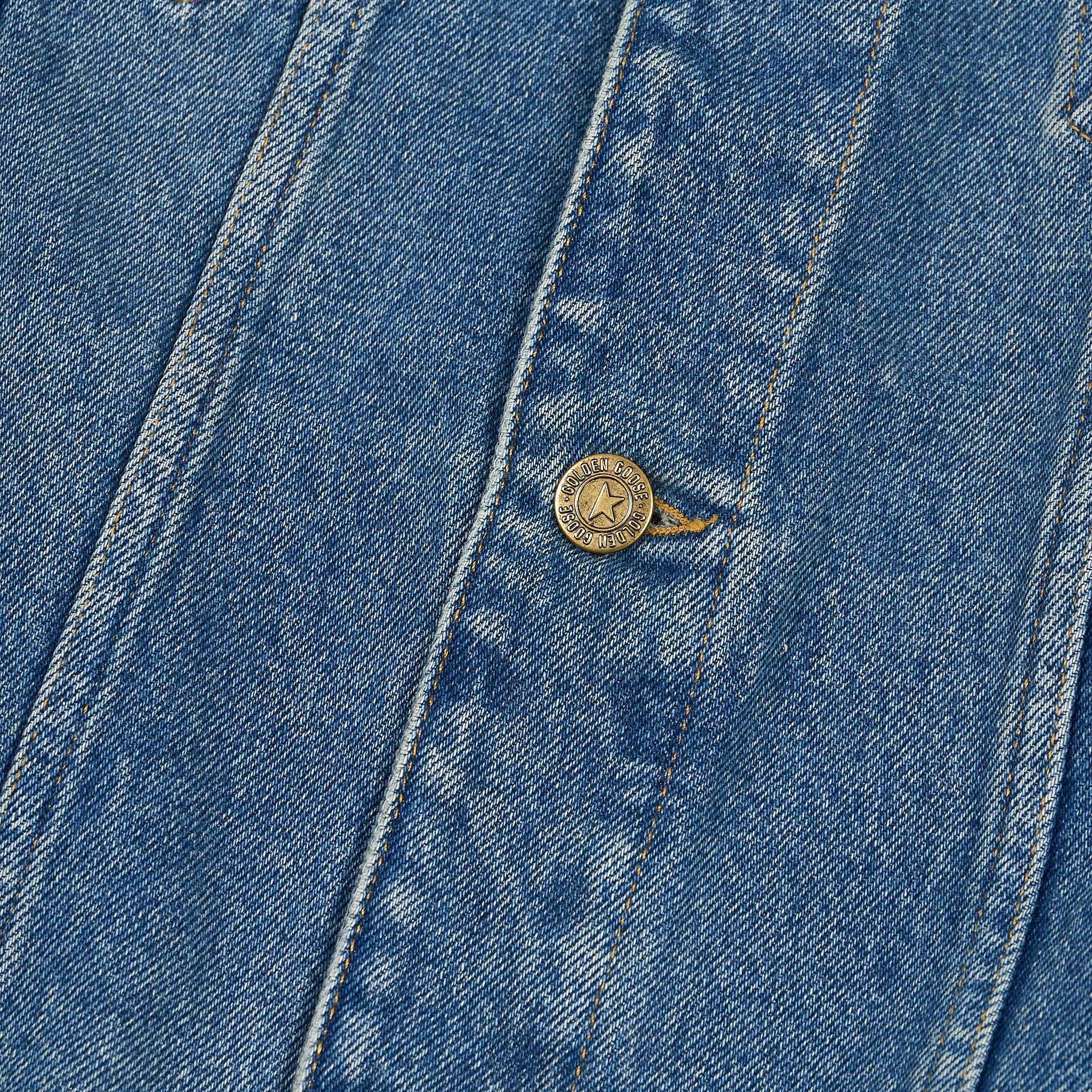 Golden Goose Regular Heavy Washed Denim Jeans jacket sold by DeeCee style product image thumbnail 5