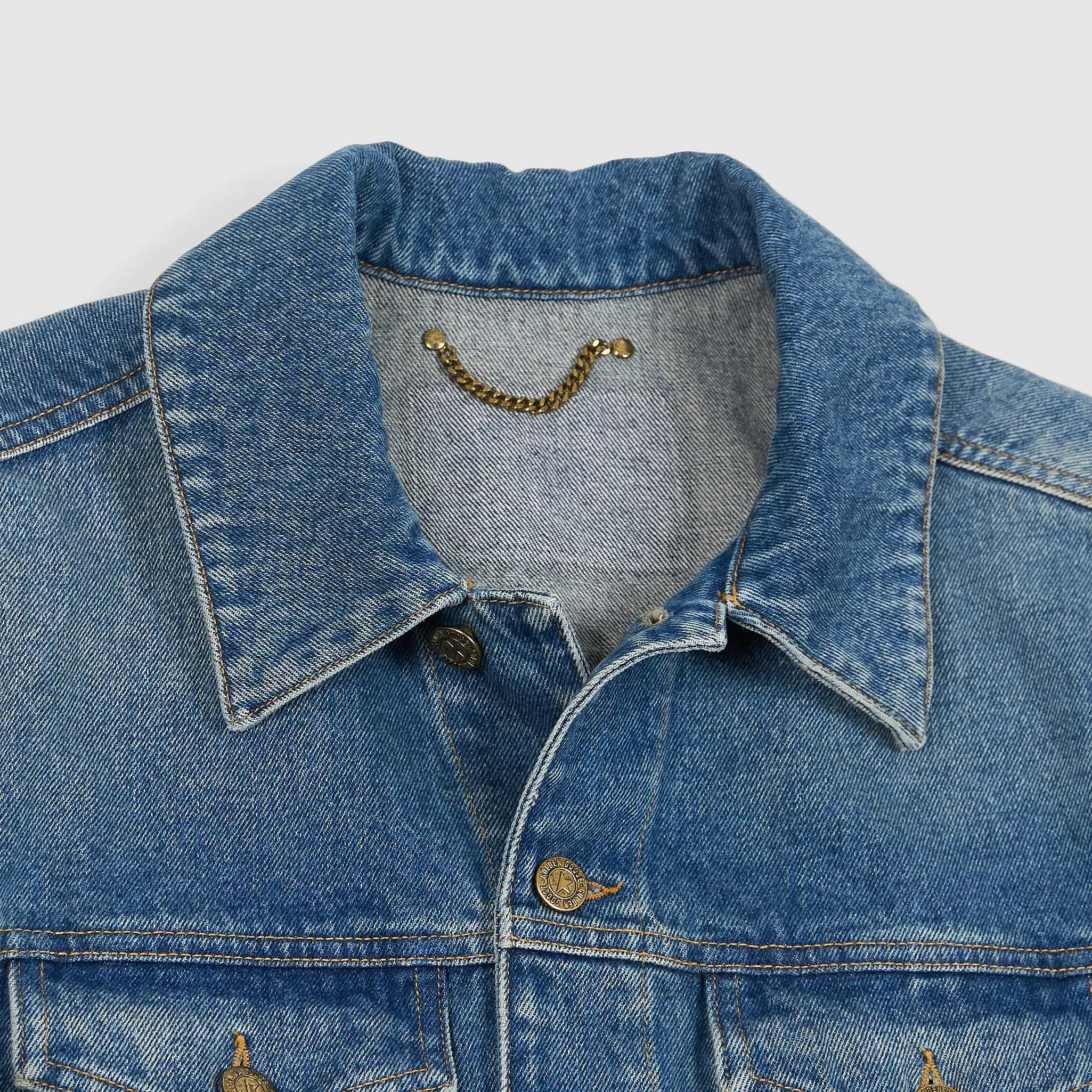 Golden Goose Regular Heavy Washed Denim Jeans jacket sold by DeeCee style product image thumbnail 4