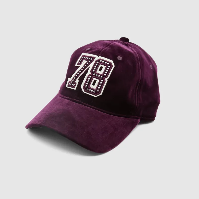 Golden Goose Velvet 78 Studded Ball Cap sold by DeeCee style