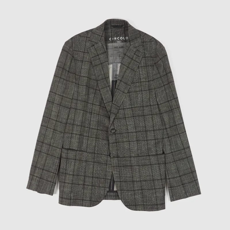 Circolo 1901 2-Button CN Cotton Wool Blend Blazer sold by DeeCee style