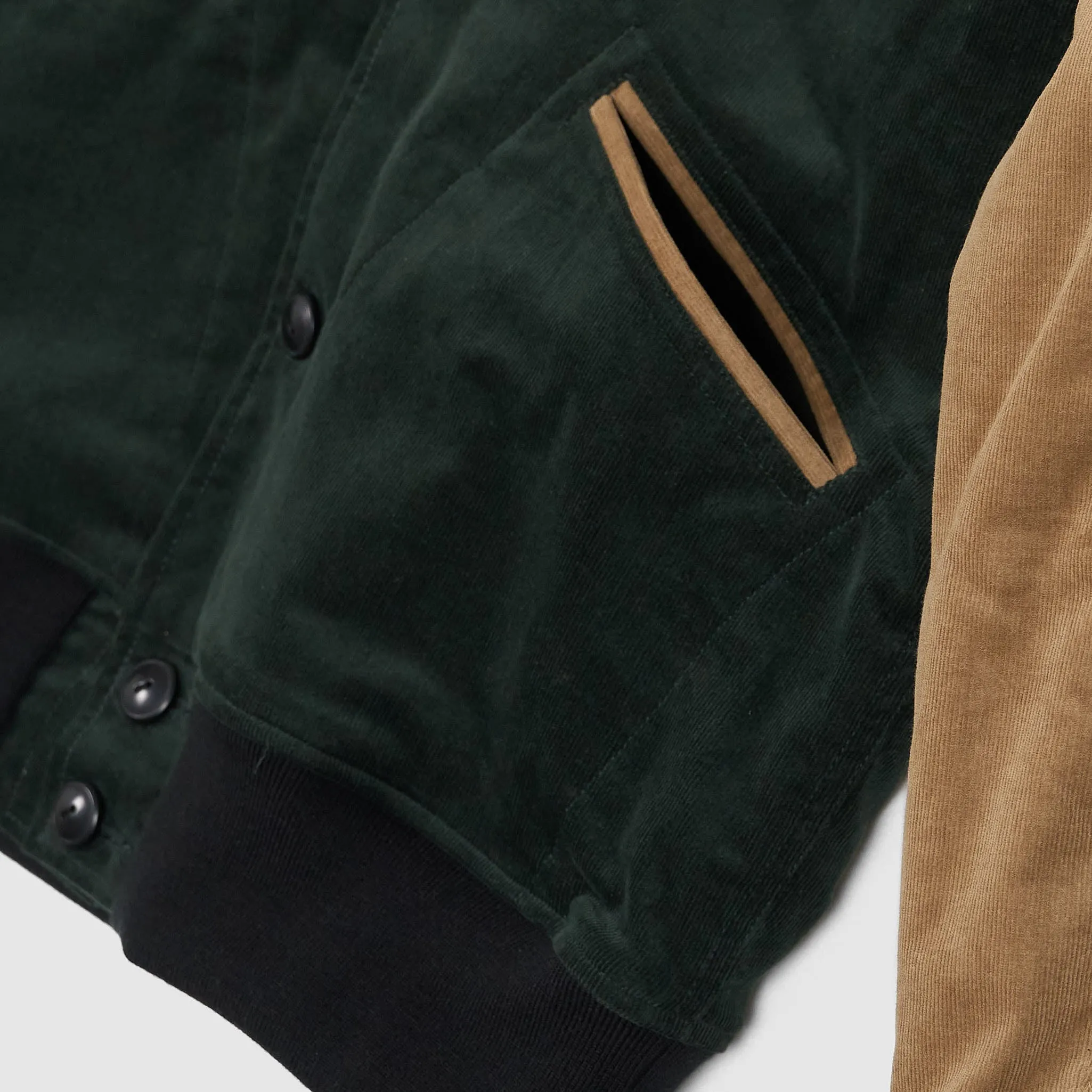 Stevenson Overall Fur Blend Lined Corduroy Varsity Jacket sold by DeeCee style product image thumbnail 5