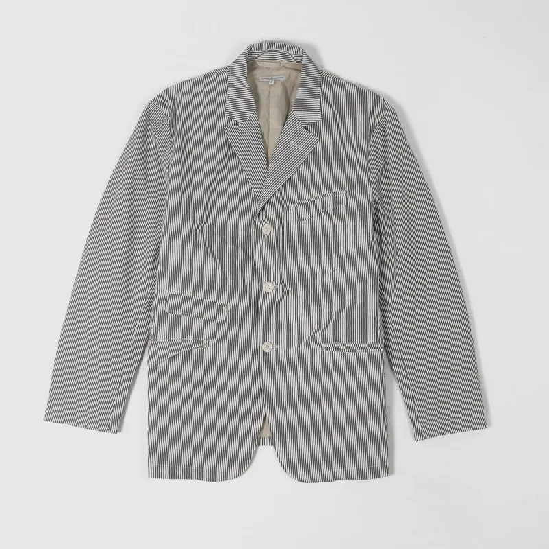 Engineered Garment Andover Seersucker Striped Blazer sold by DeeCee style