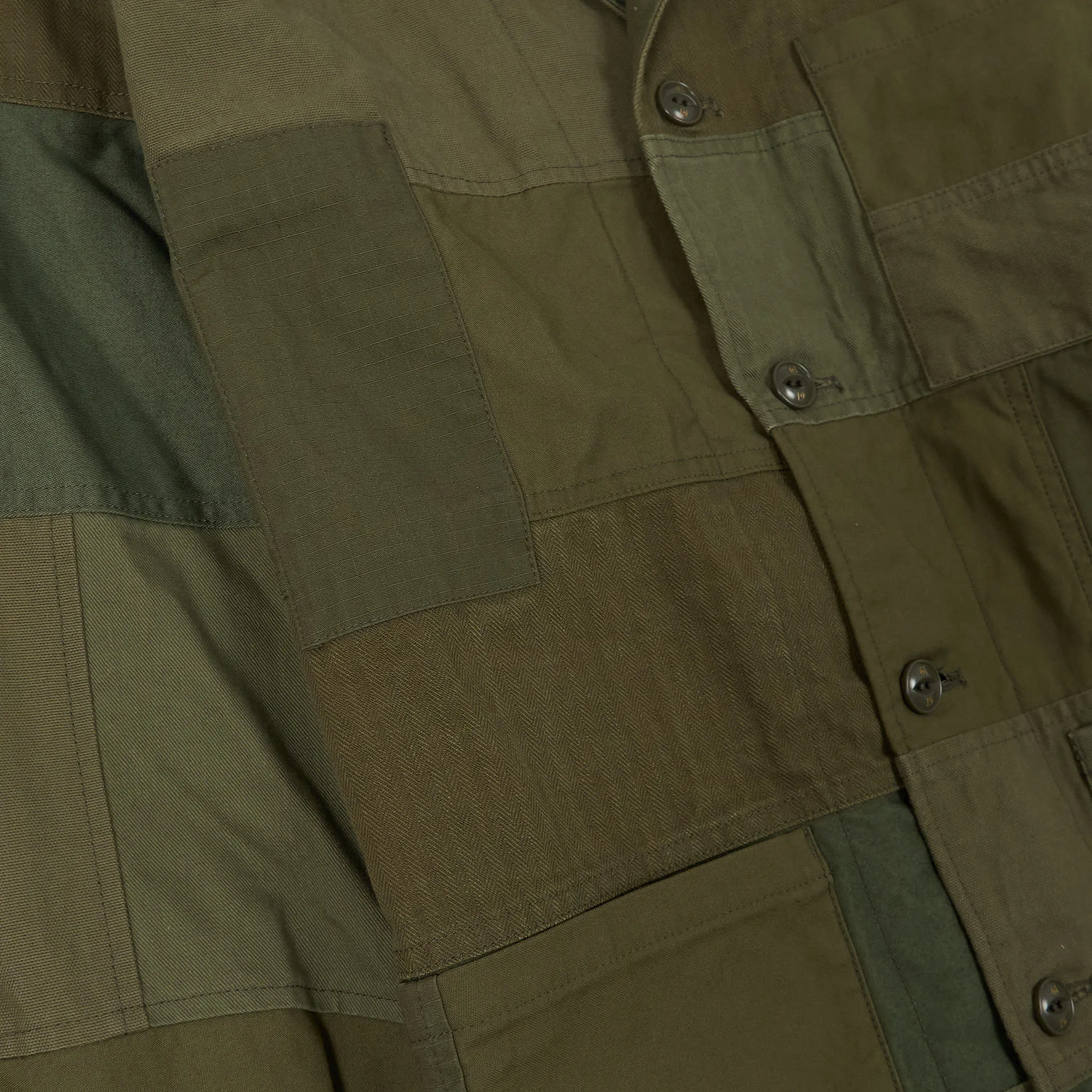 Neighborhood Patchwork Military Jacket sold by DeeCee style product image thumbnail 5