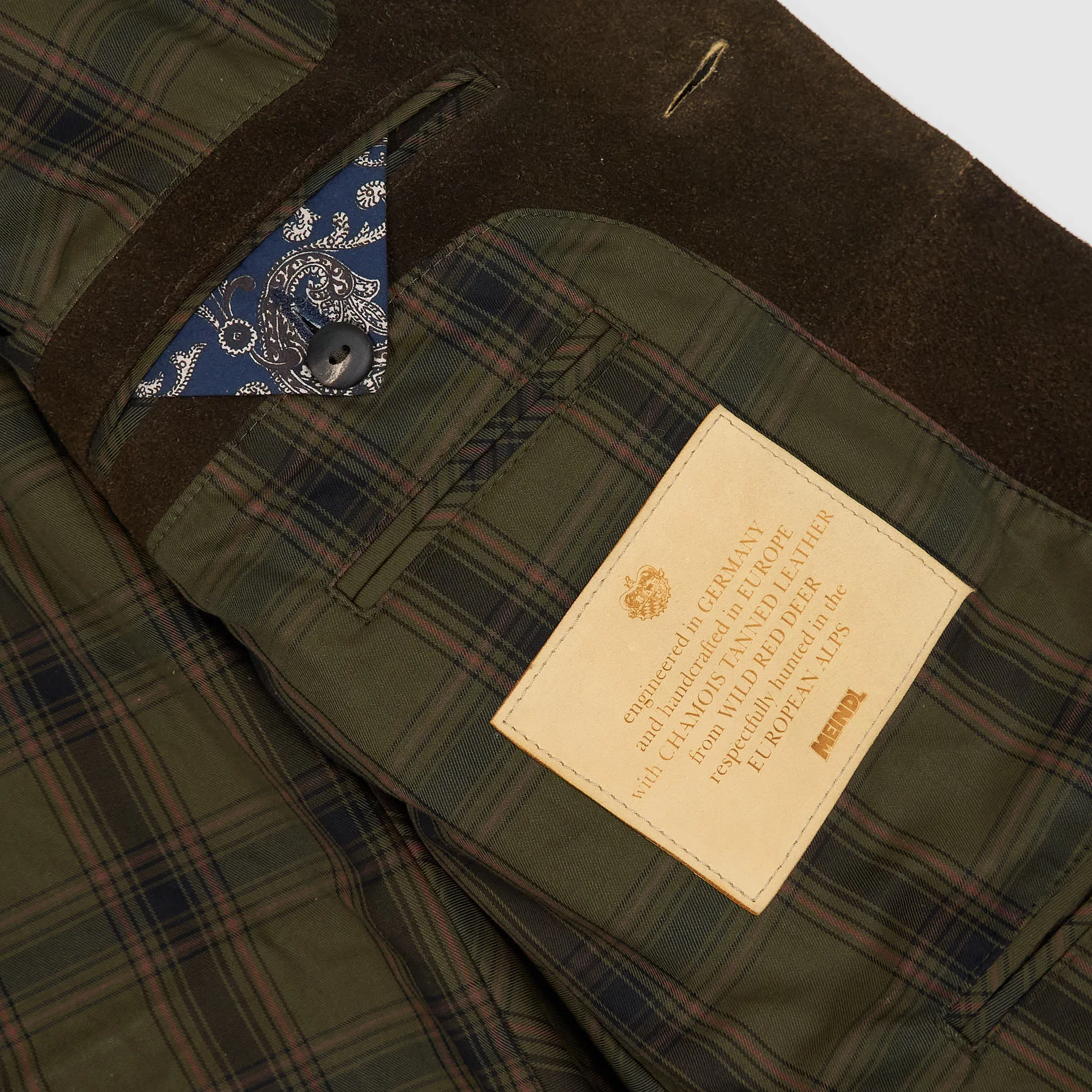 Meindl "Princeton" Deer Skin Leather Coat sold by DeeCee style product image thumbnail 3