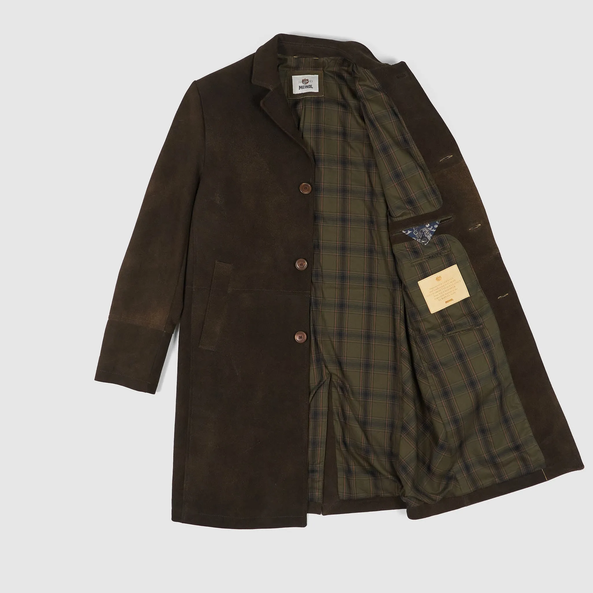 Meindl "Princeton" Deer Skin Leather Coat sold by DeeCee style product image thumbnail 2