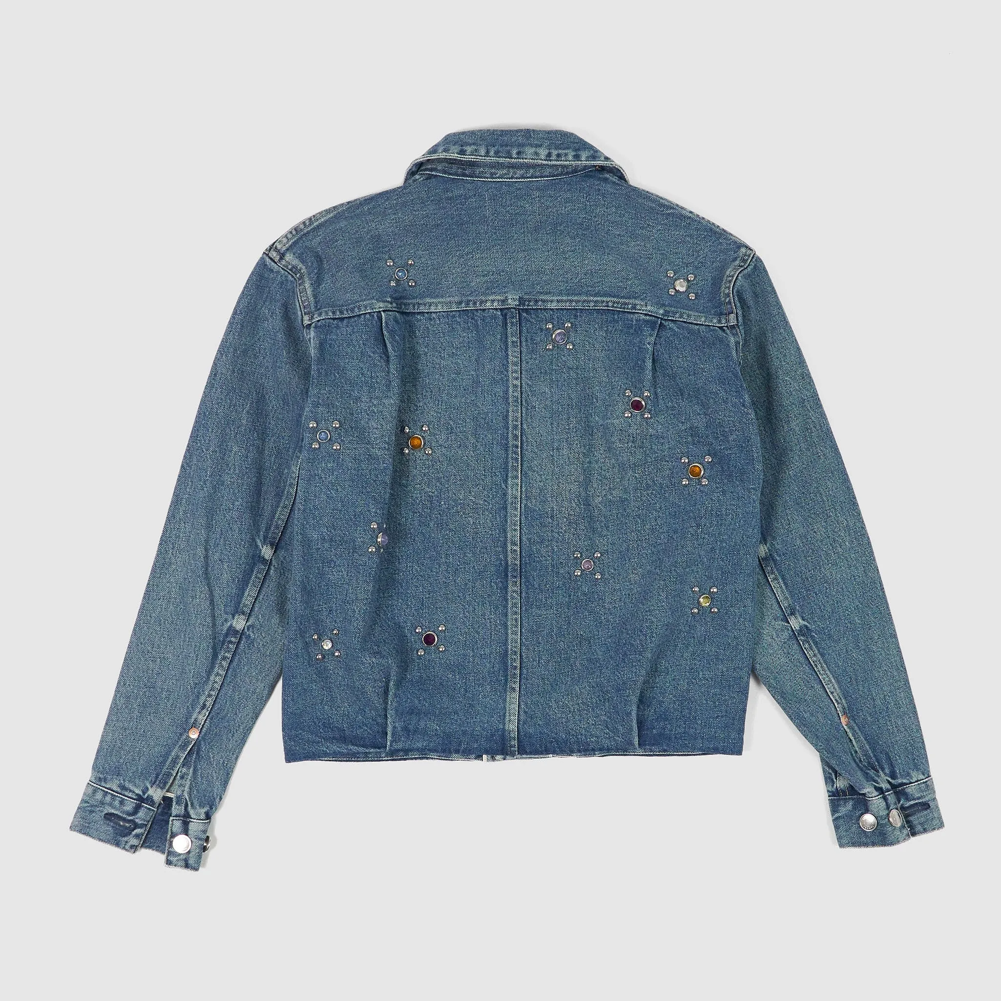 Tanaka NY TYO Ladies Studded Kaihara Denim Jacket sold by DeeCee style product image thumbnail 4