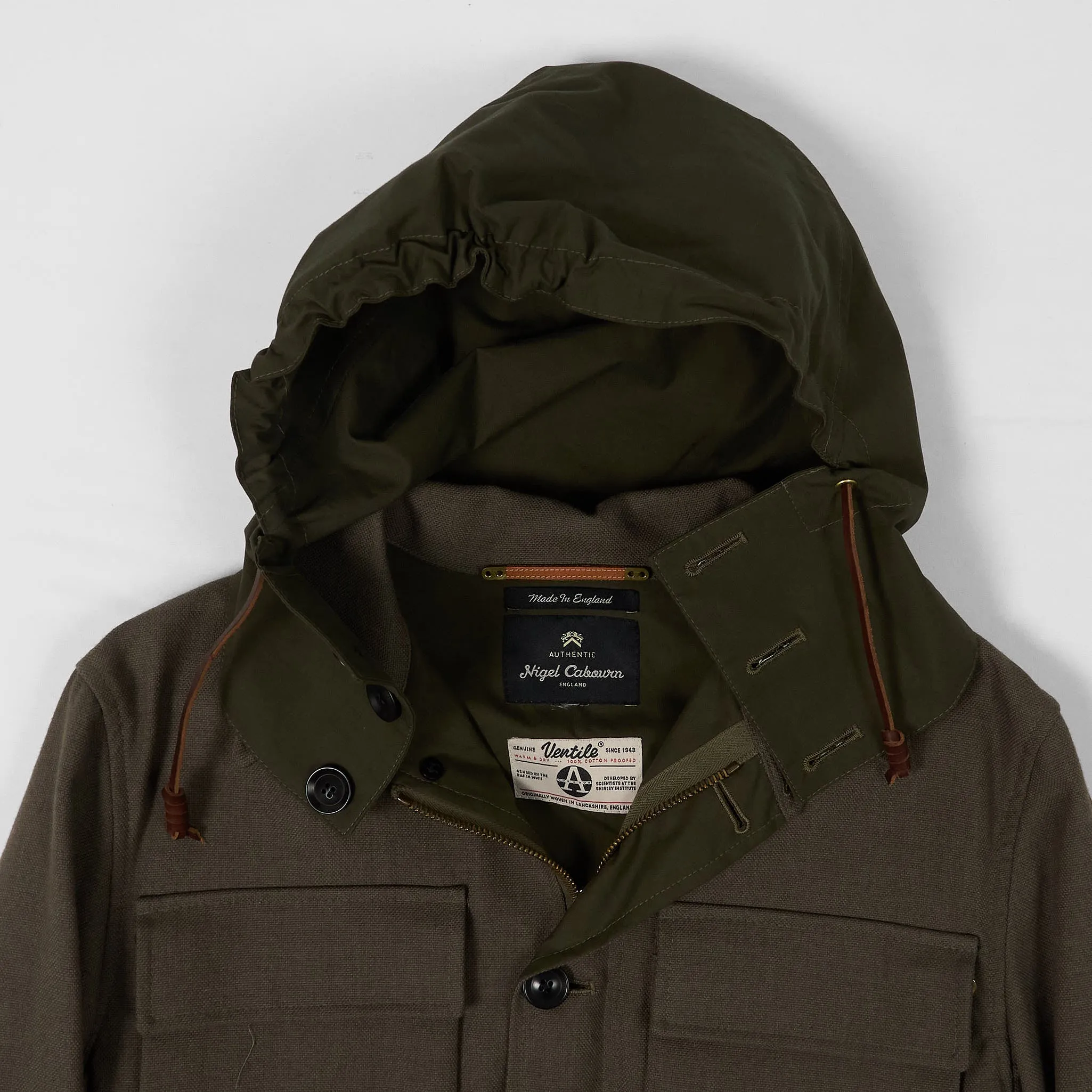 Nigel Cabourn WW2 Backpack Parka sold by DeeCee style product image thumbnail 5