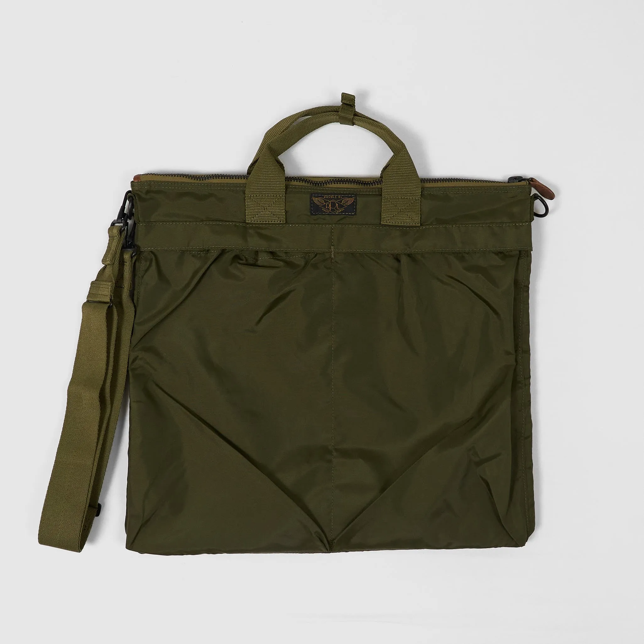 Double RL Utility Helmet Duffle Bag sold by DeeCee style