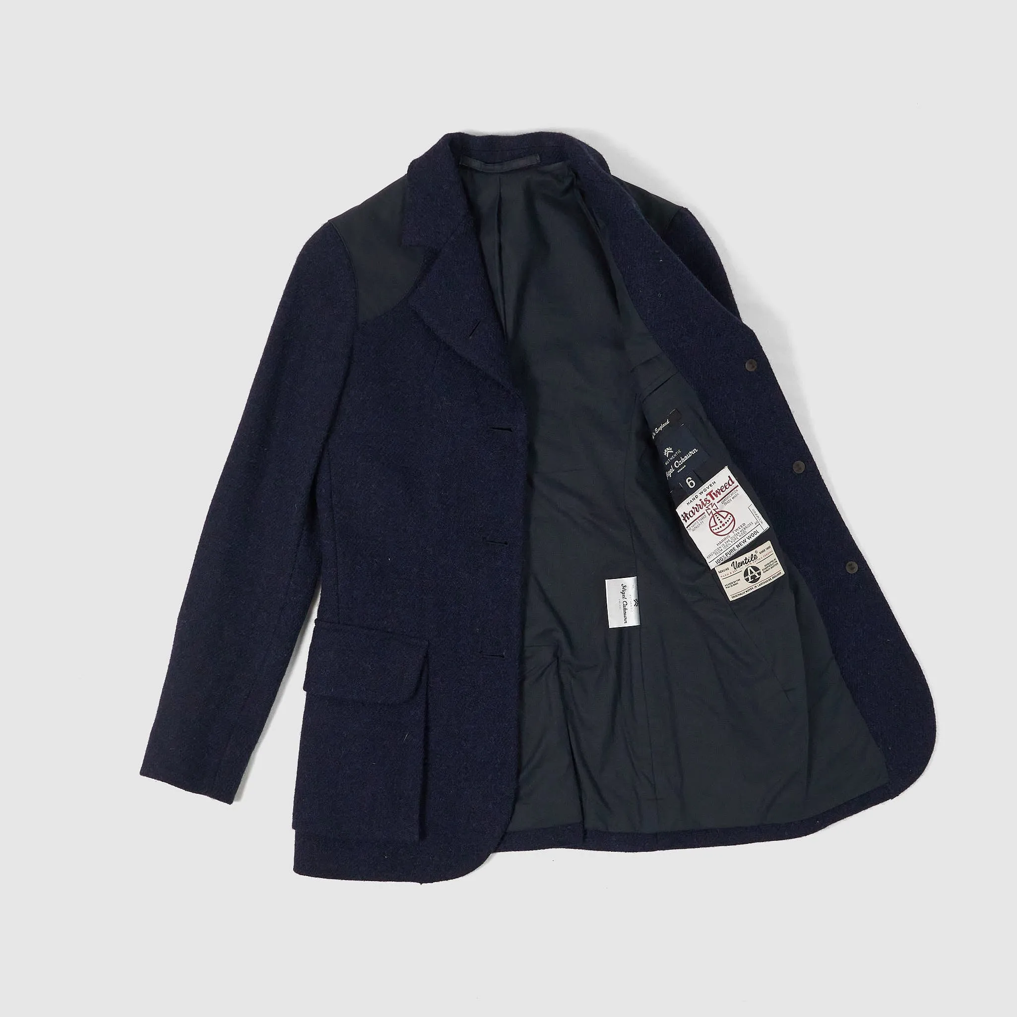 Nigel Cabourn Ladies Harris Tweed Blazer sold by DeeCee style product image thumbnail 2