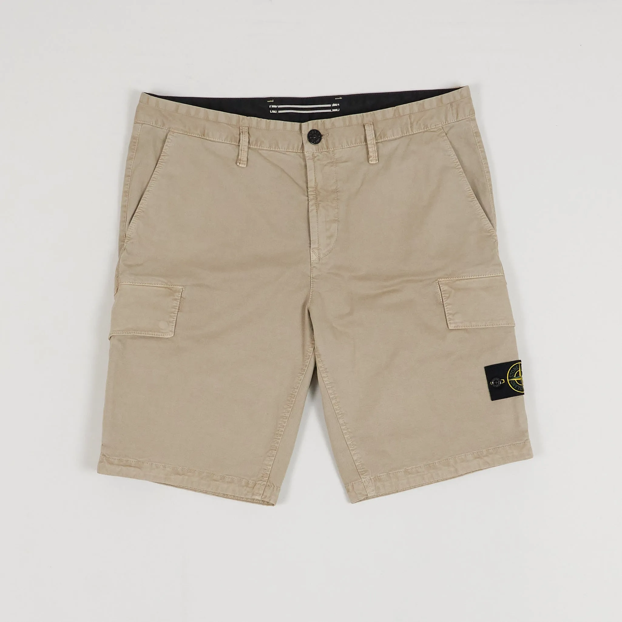 Stone Island Cotton Cargo Bermuda Shorts sold by DeeCee style