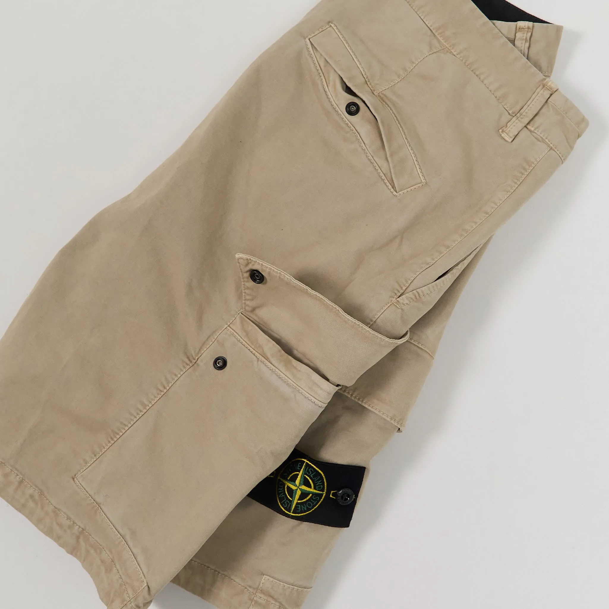 Stone Island Cotton Cargo Bermuda Shorts sold by DeeCee style product image thumbnail 5