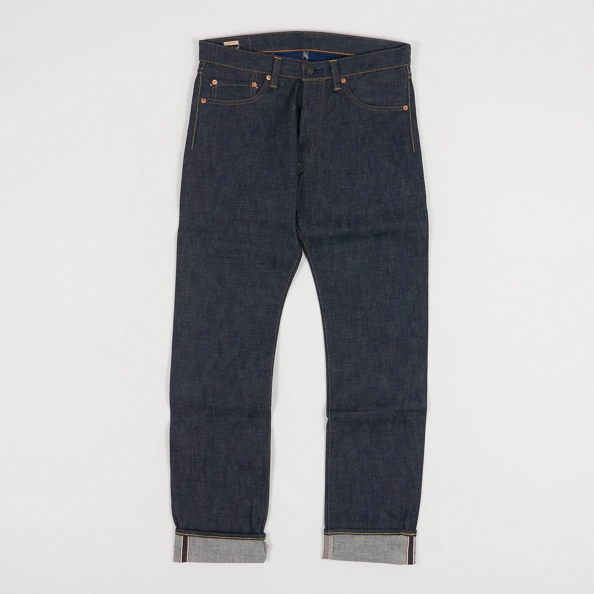 Momotaro Japan Zimbabwe Cotton Straight Jeans sold by DeeCee style