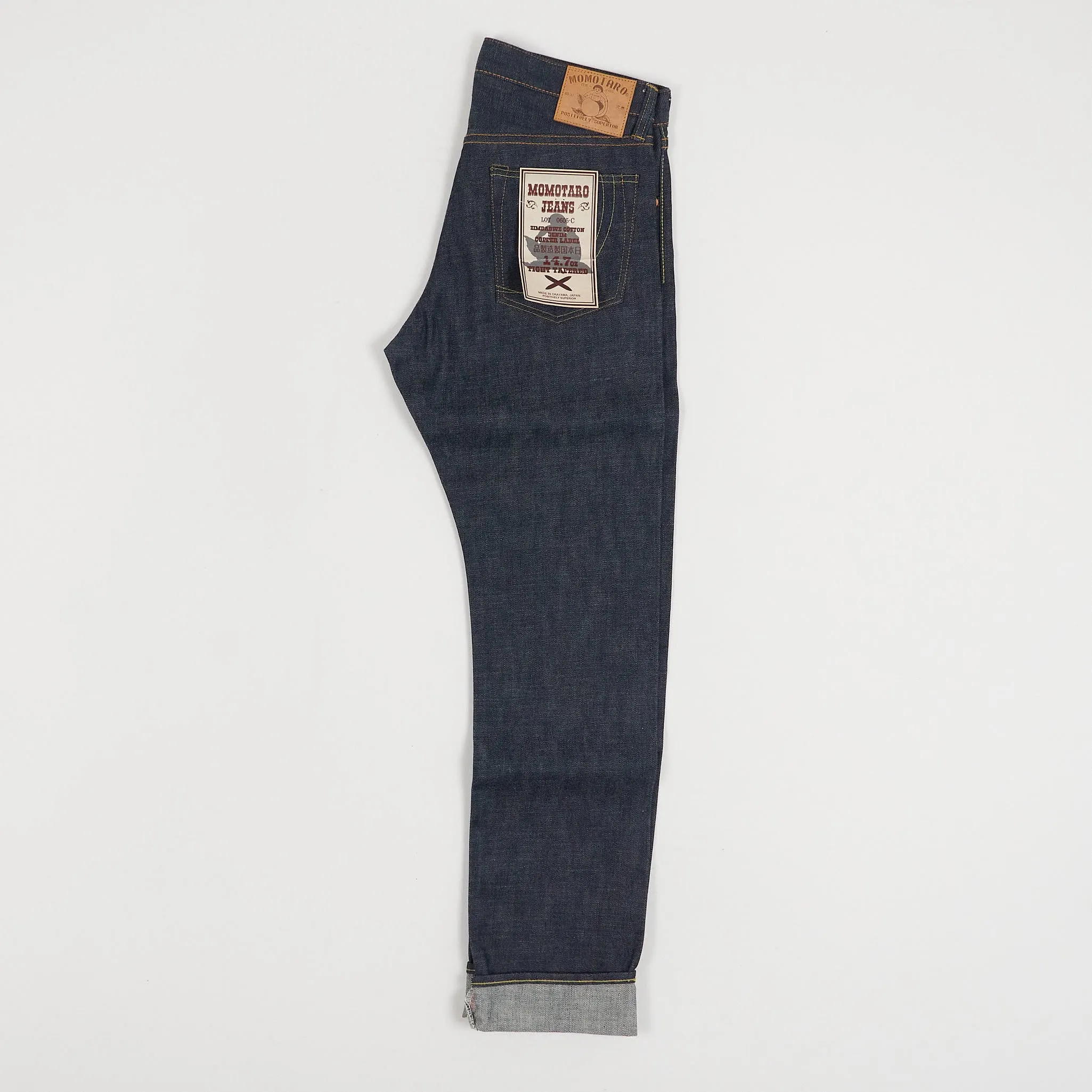 Momotaro Japan Zimbabwe Cotton Straight Jeans sold by DeeCee style product image thumbnail 4