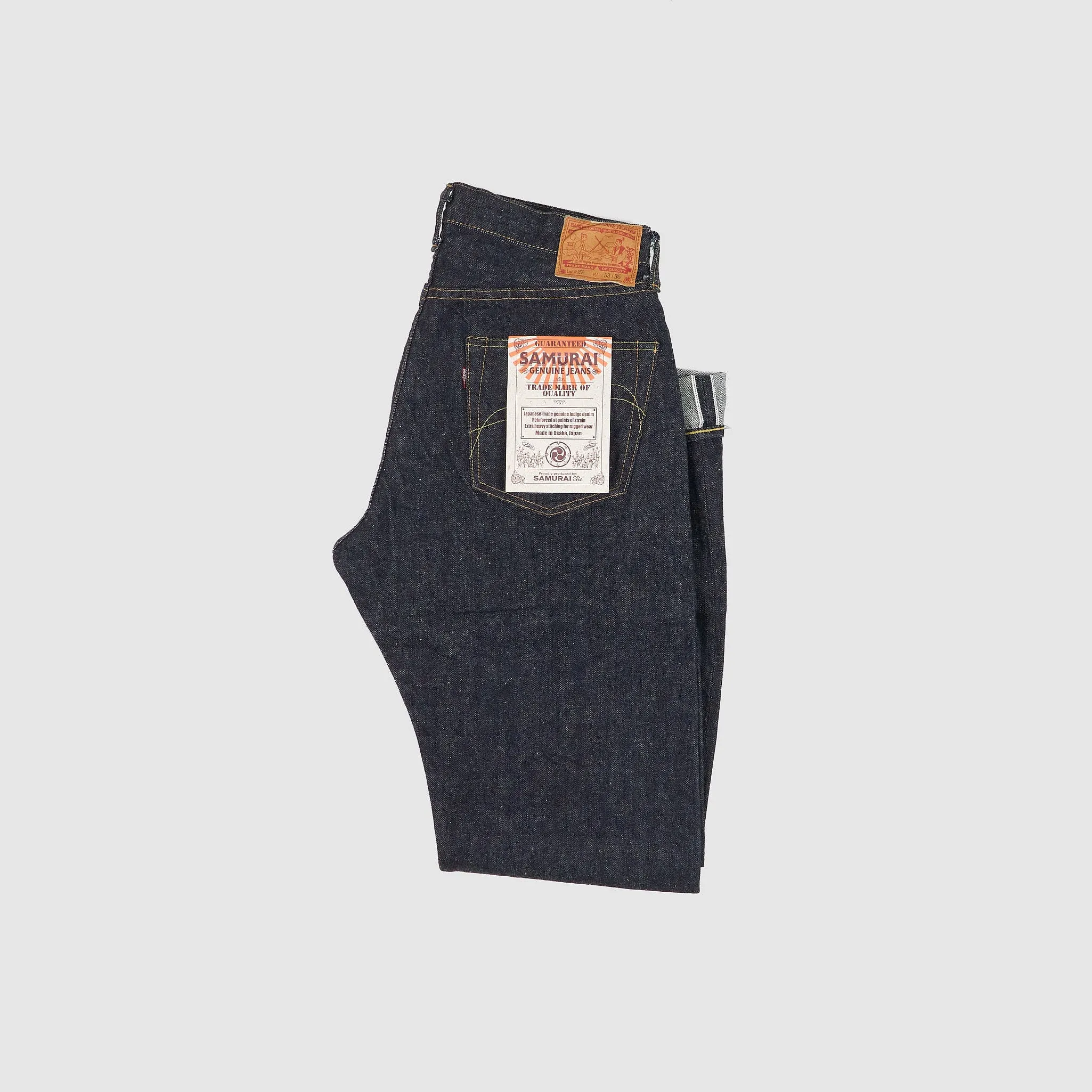 Samurai Jeans 5-Pocket 15oz Otokogi Straight Jeans sold by DeeCee style product image thumbnail 4