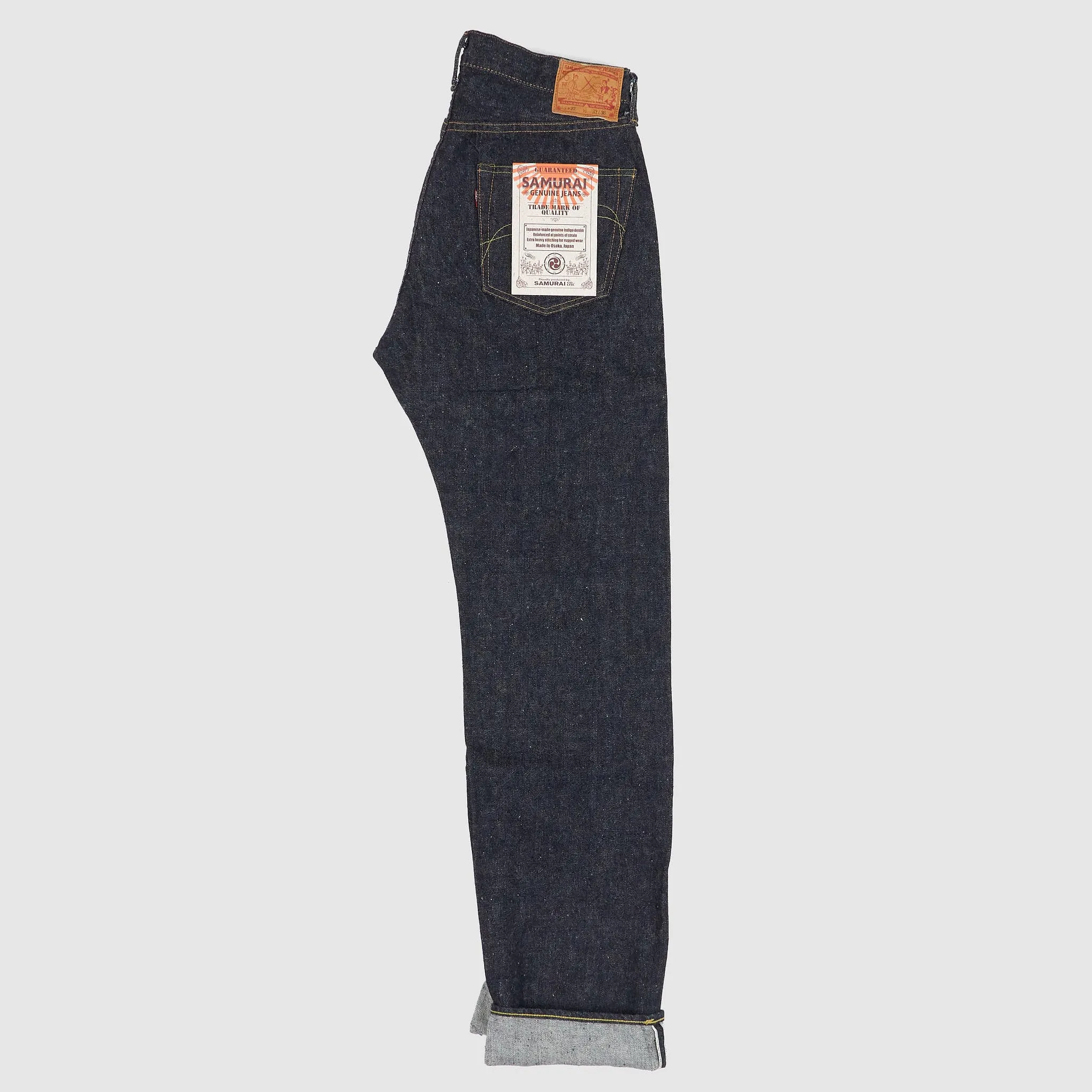 Samurai Jeans 5-Pocket 15oz Otokogi Straight Jeans sold by DeeCee style product image thumbnail 2