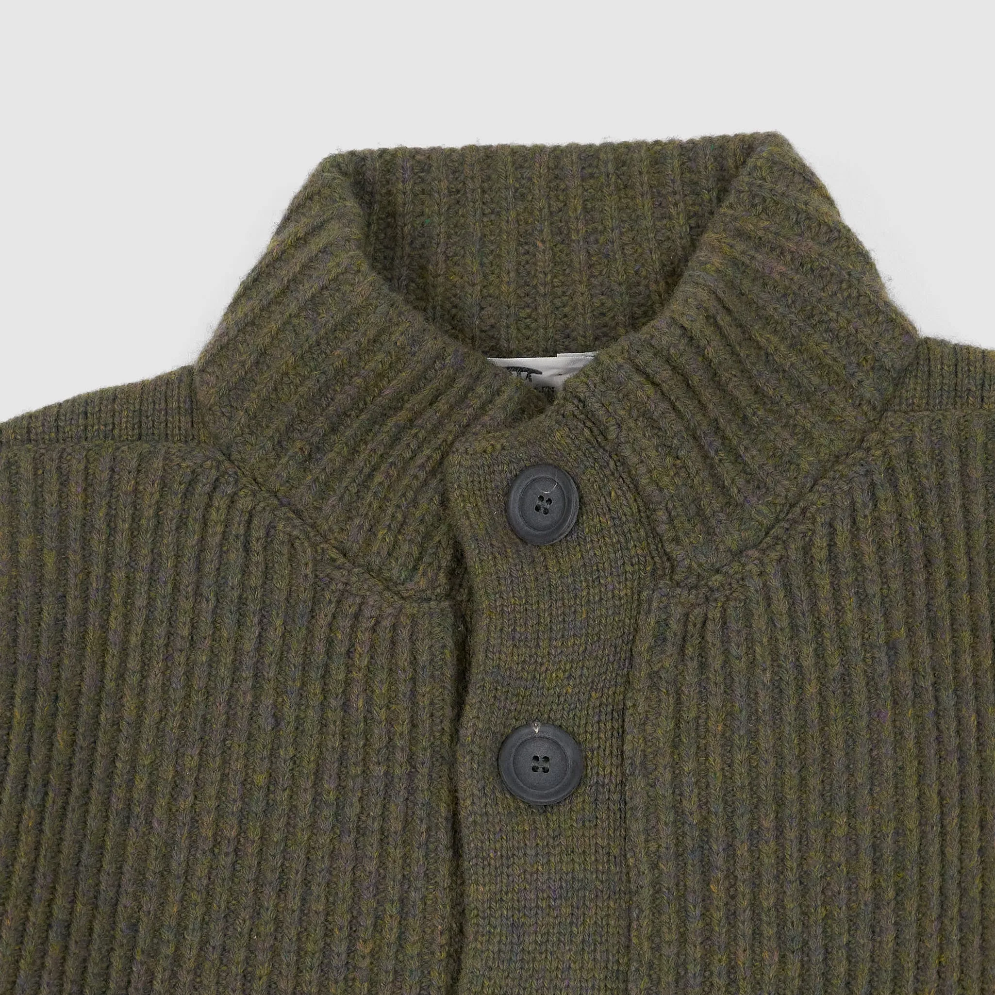 Inis Meáin Button Up Storm Knit Jacket sold by DeeCee style product image thumbnail 2