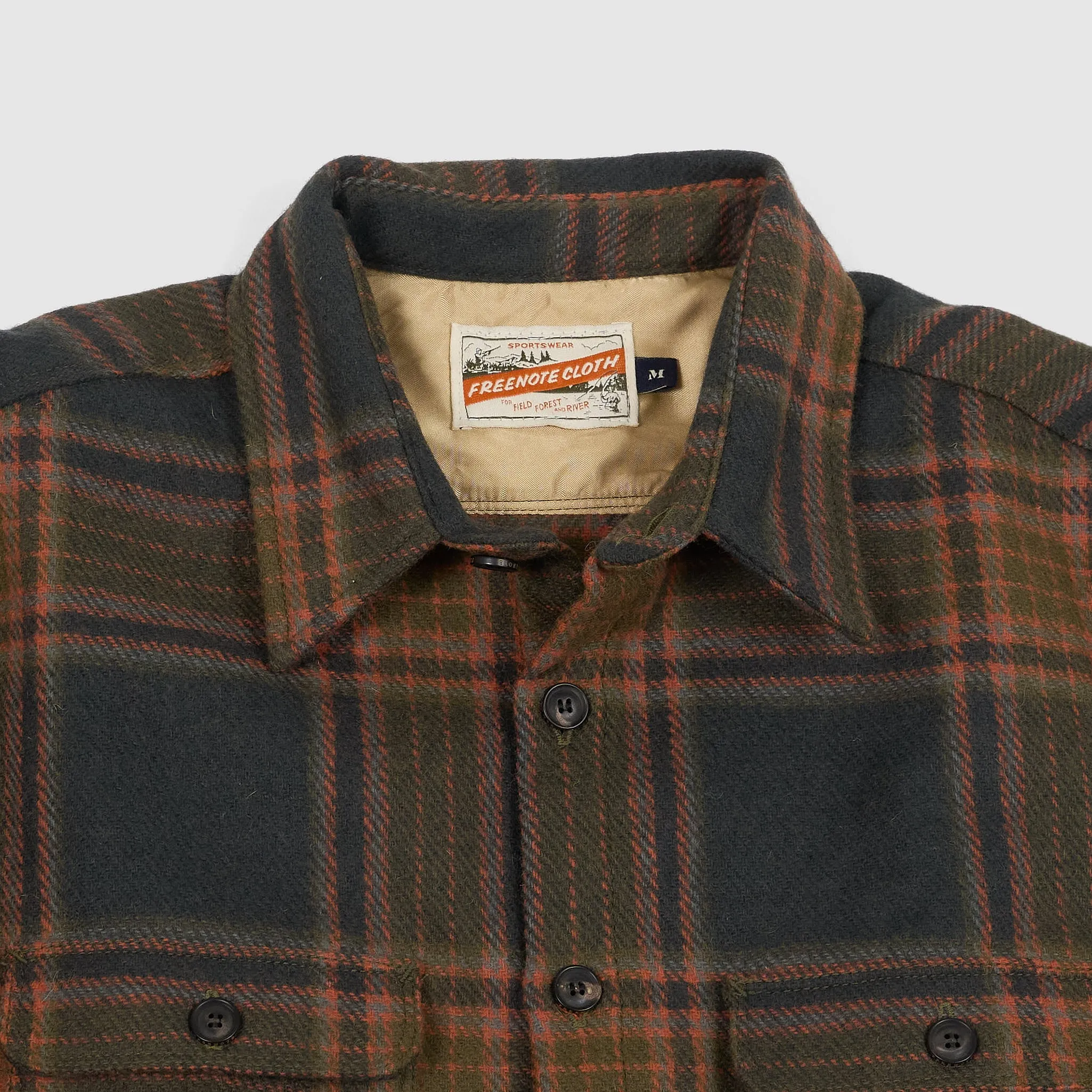 Freenote Cloth Wool Overshirt sold by DeeCee style product image thumbnail 4