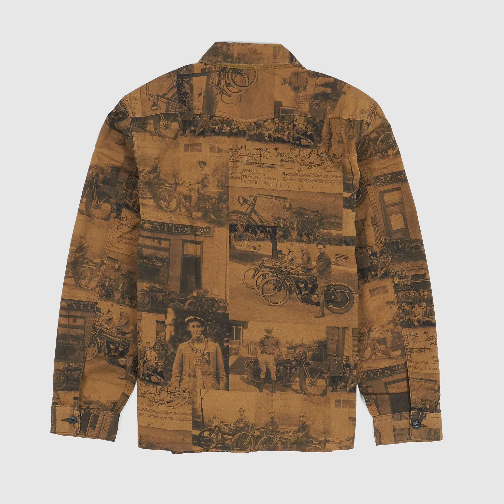 Double RL Motorbike Vintage Inspired Overshirt sold by DeeCee style product image thumbnail 2