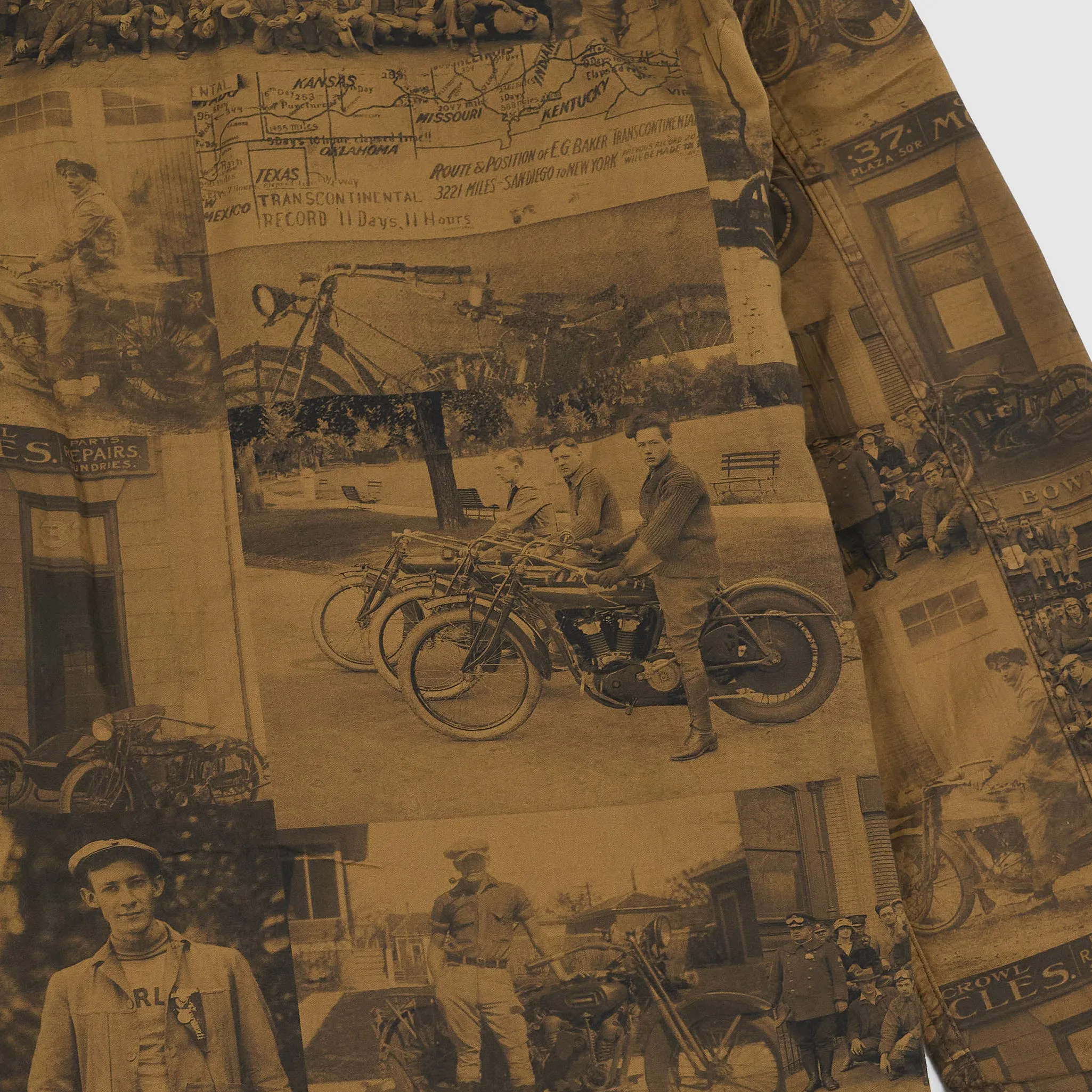 Double RL Motorbike Vintage Inspired Overshirt sold by DeeCee style product image thumbnail 3