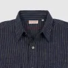 Sugar Cane 2-Pocket Striped Shirt sold by DeeCee style