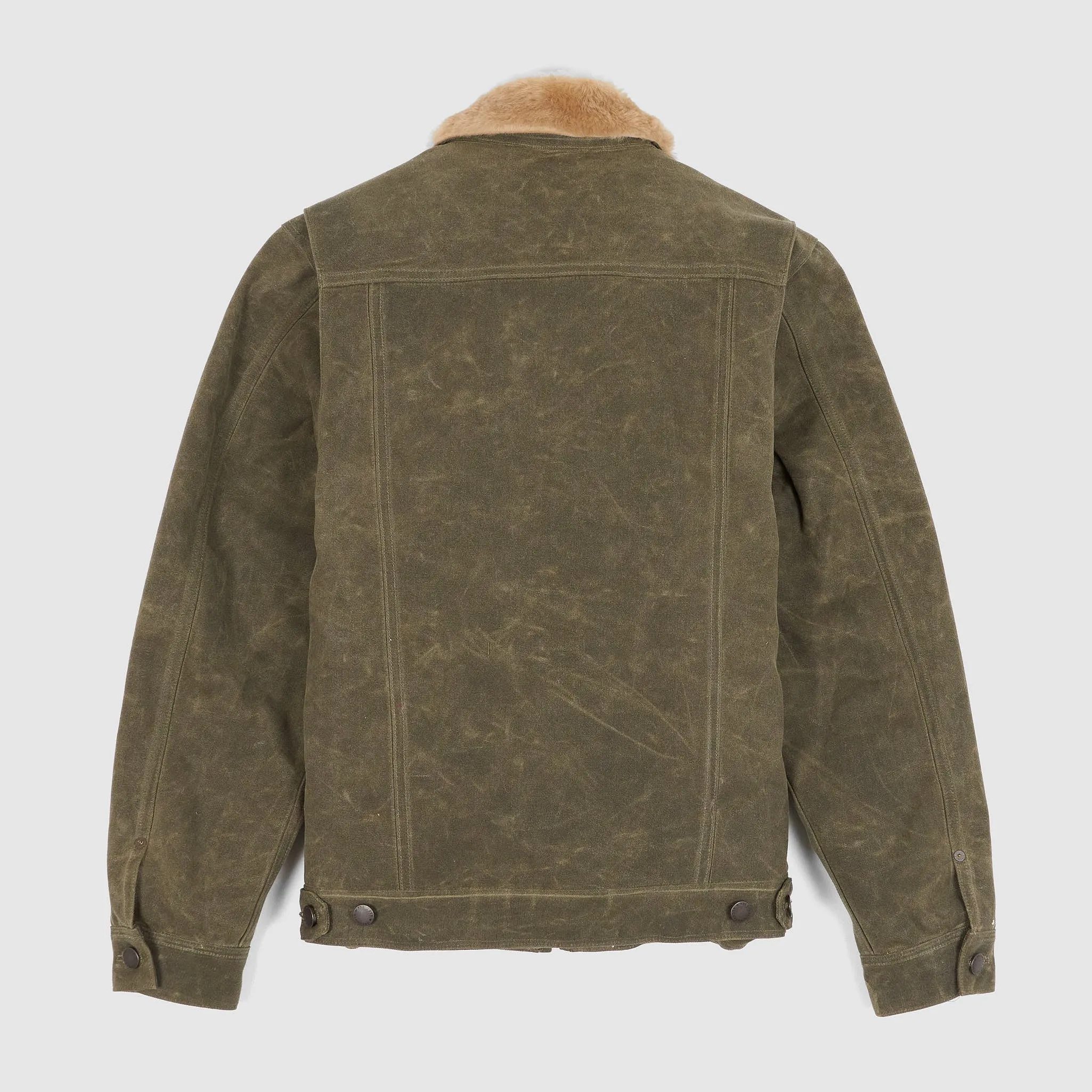 Freenote Waxed Canvas Shearling Western Jacket sold by DeeCee style product image thumbnail 4