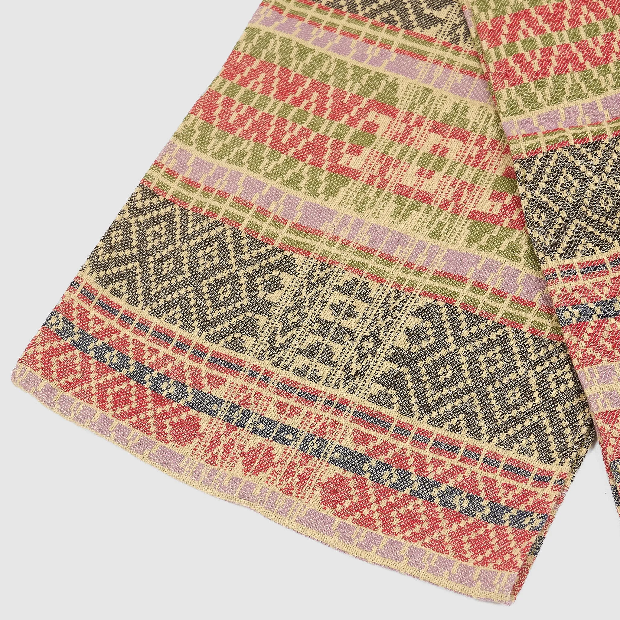 Double RL Jacquard Scarf Pure Cashmere sold by DeeCee style product image thumbnail 3