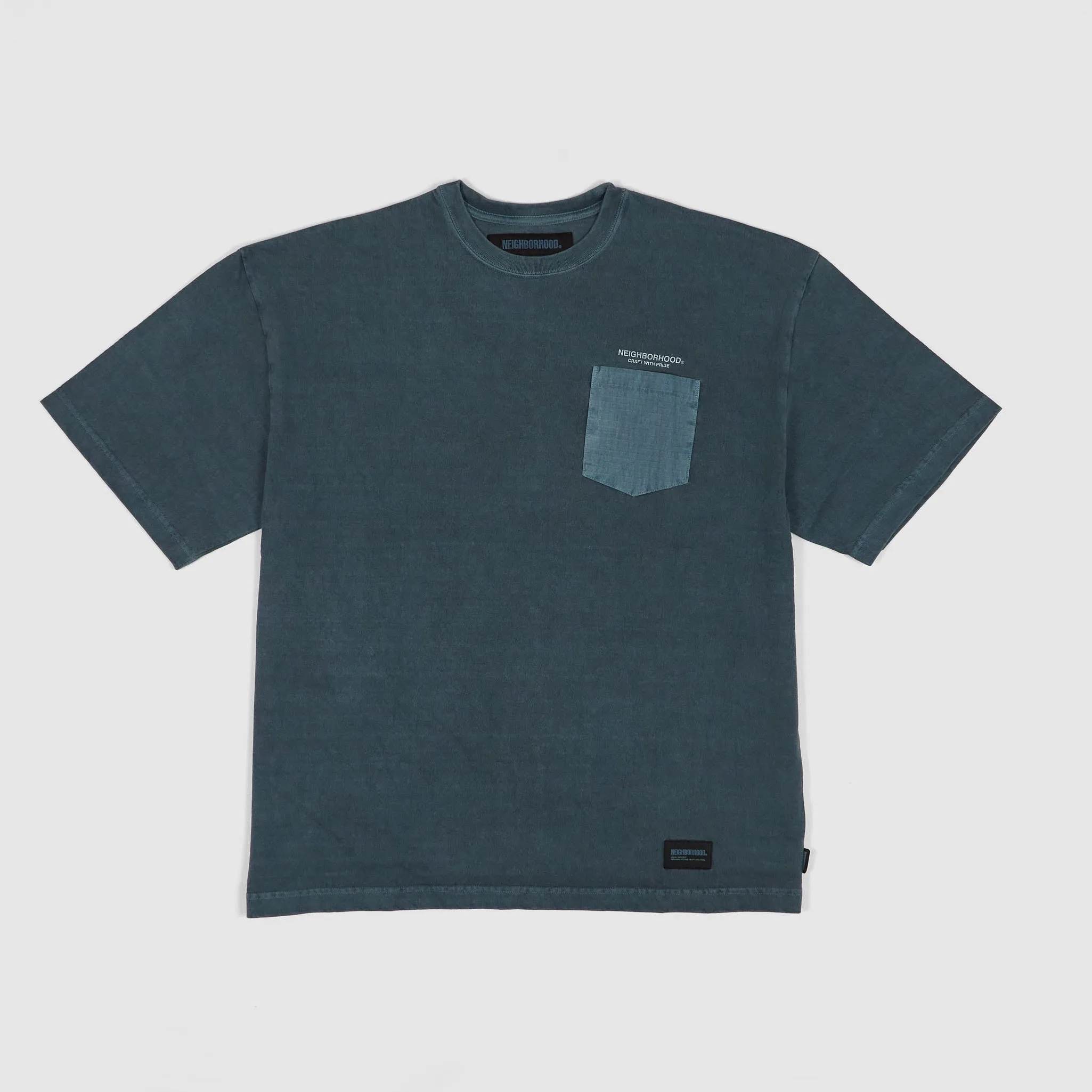 Neighborhood Relaxed Short Sleeve Ripstop Pocket T-Shirt sold by DeeCee style