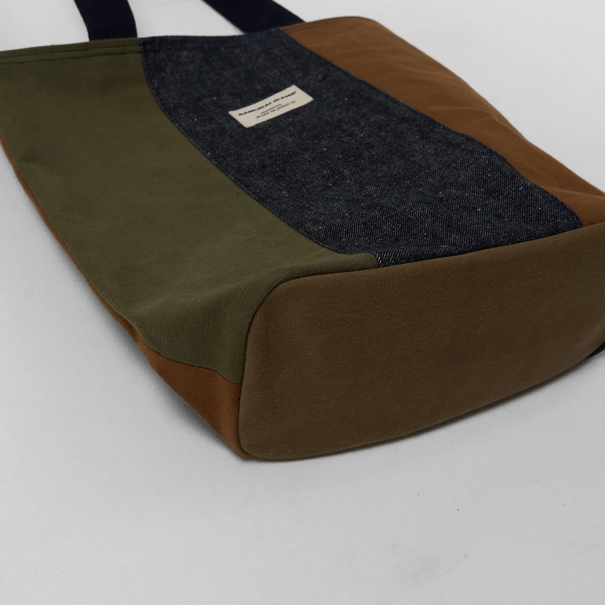 Samurai Denim Patchwork Bag sold by DeeCee style product image thumbnail 3