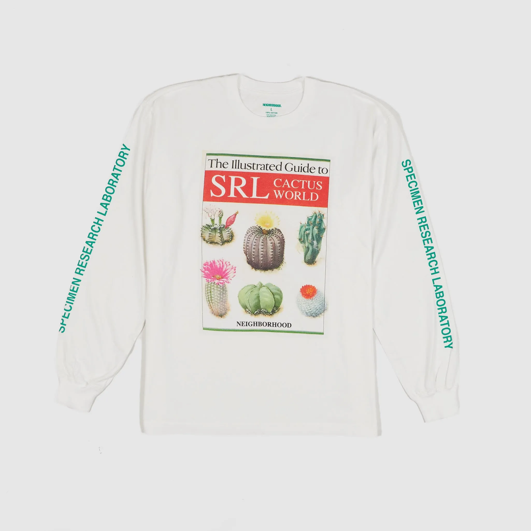 Neighborhood Long Sleeve Printed Crew Neck T-Shirt sold by DeeCee style