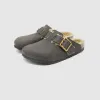 Birkenstock Boston Bold Curly Shearling Clogs sold by DeeCee style