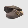 Birkenstock Boston Bold Curly Shearling Clogs sold by DeeCee style