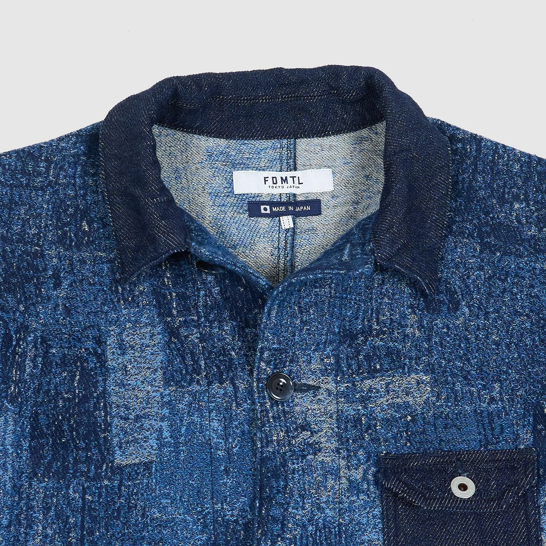 FDMTL Jacquard Boro Patchwork Coverall jacket sold by DeeCee style product image thumbnail 3